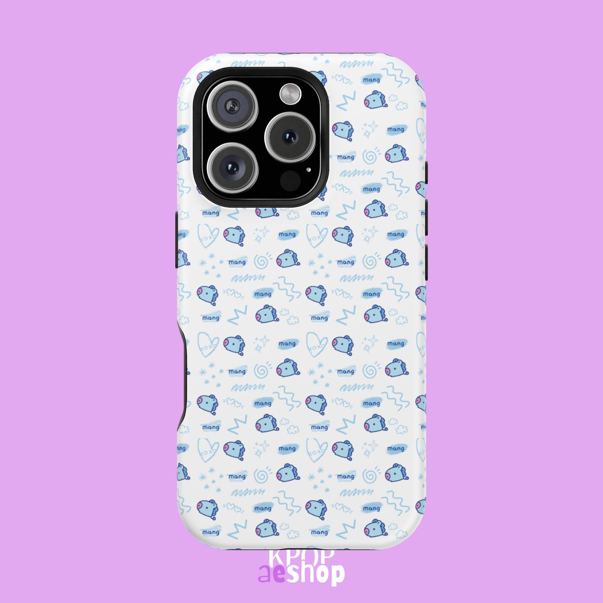 Mang | Cute K-Pop Aesthetic Magnetic Impact-Resistant Phone Case
