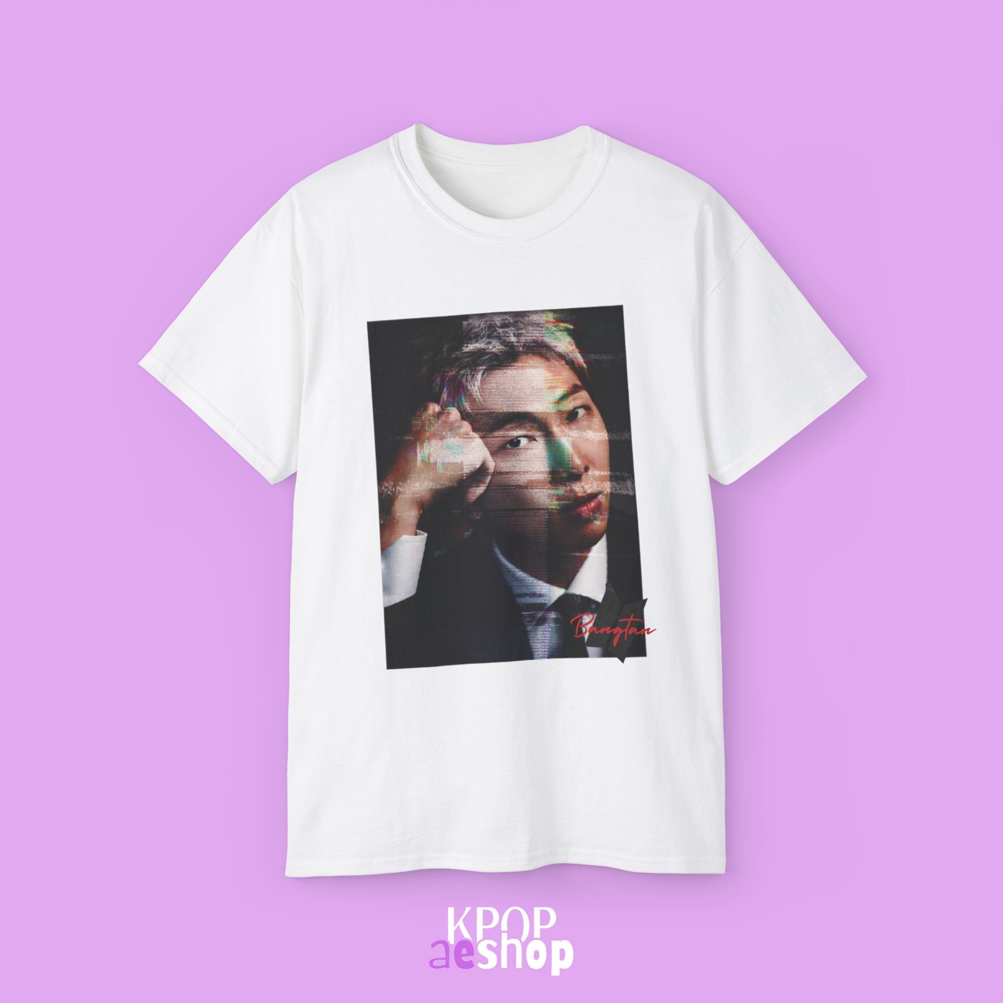 RM - Nam Joon Kim Tee Bias BTS | Unisex Cotton T-Shirt