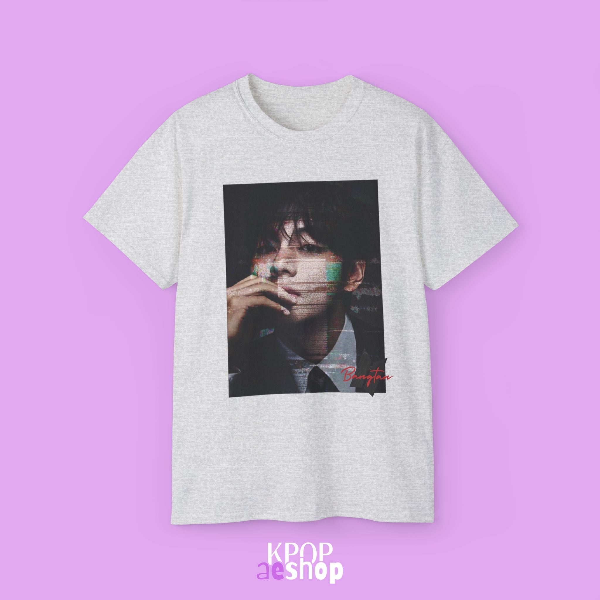 V Taehyung Kim Tee Bias BTS | Unisex Cotton T-Shirt