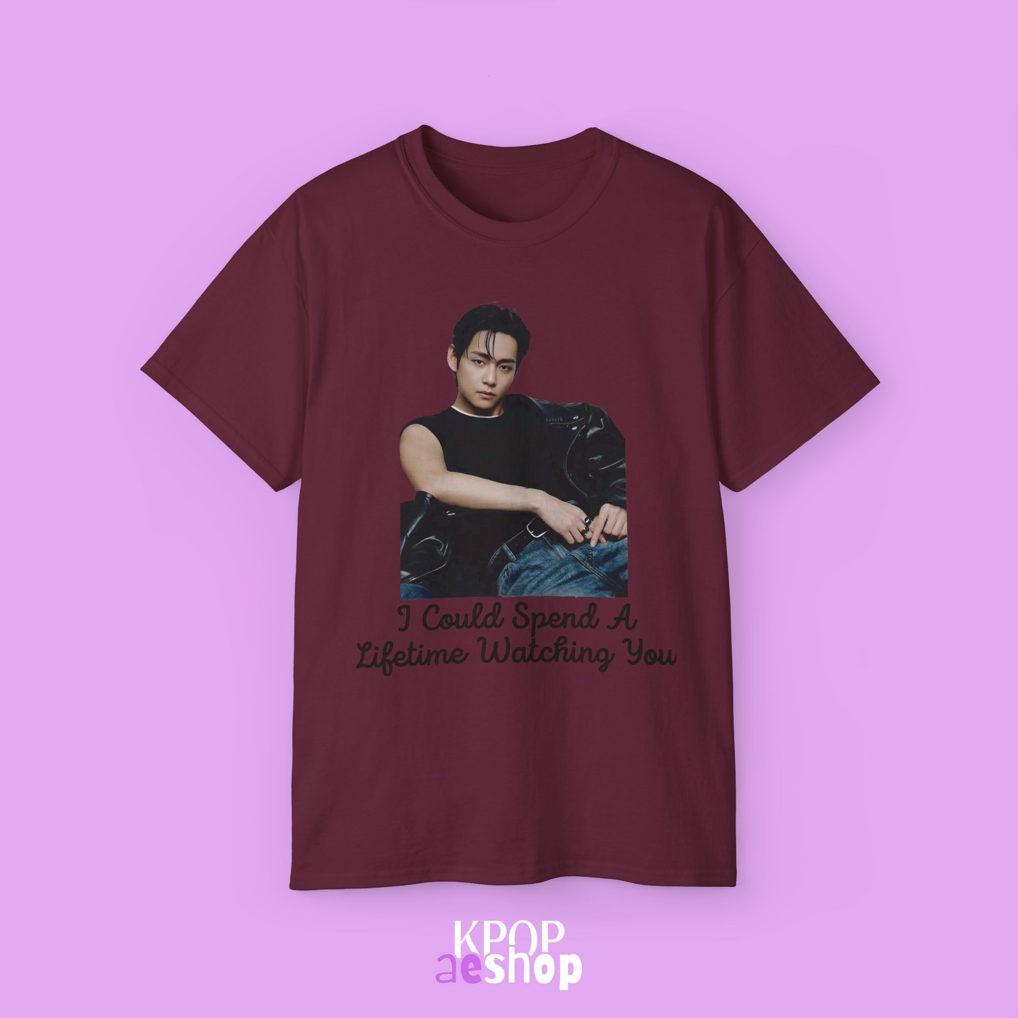 V Taeyung BTS | Unisex Cotton Shirt