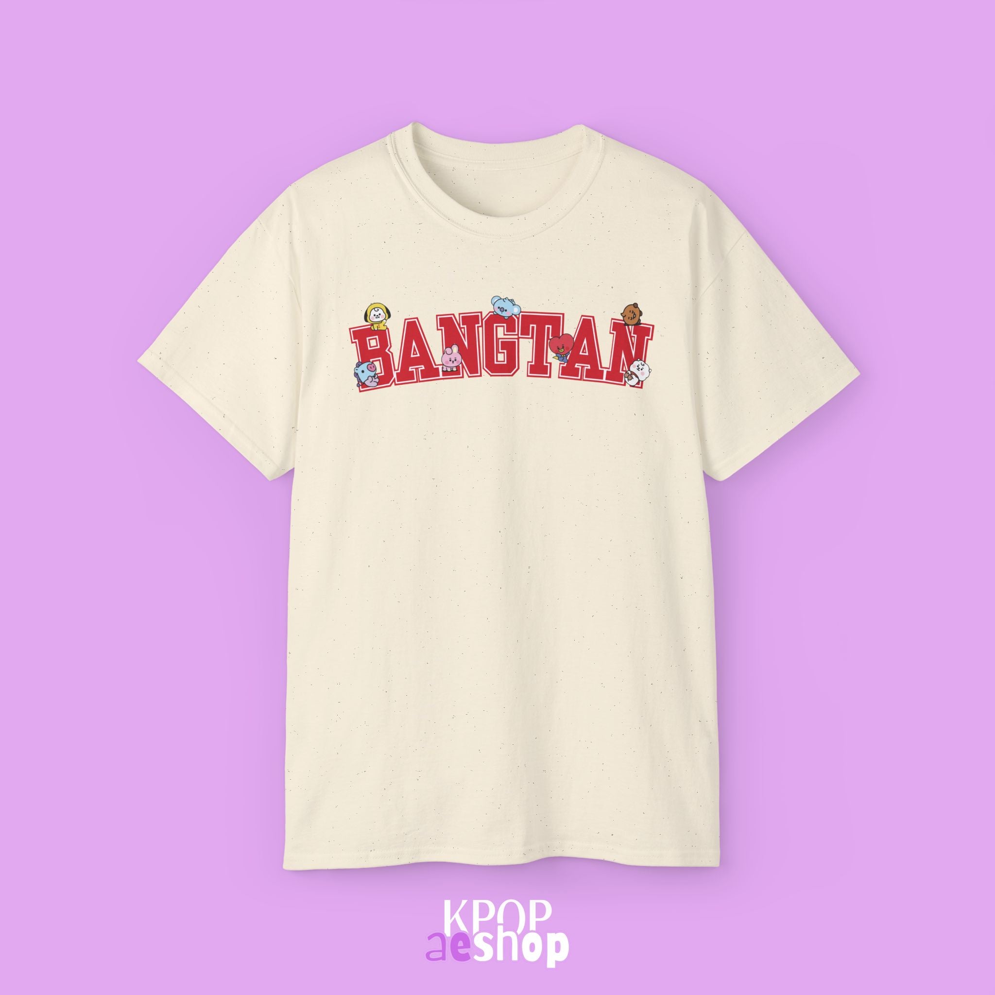 Bangtan Print | Unisex Cotton T-Shirt