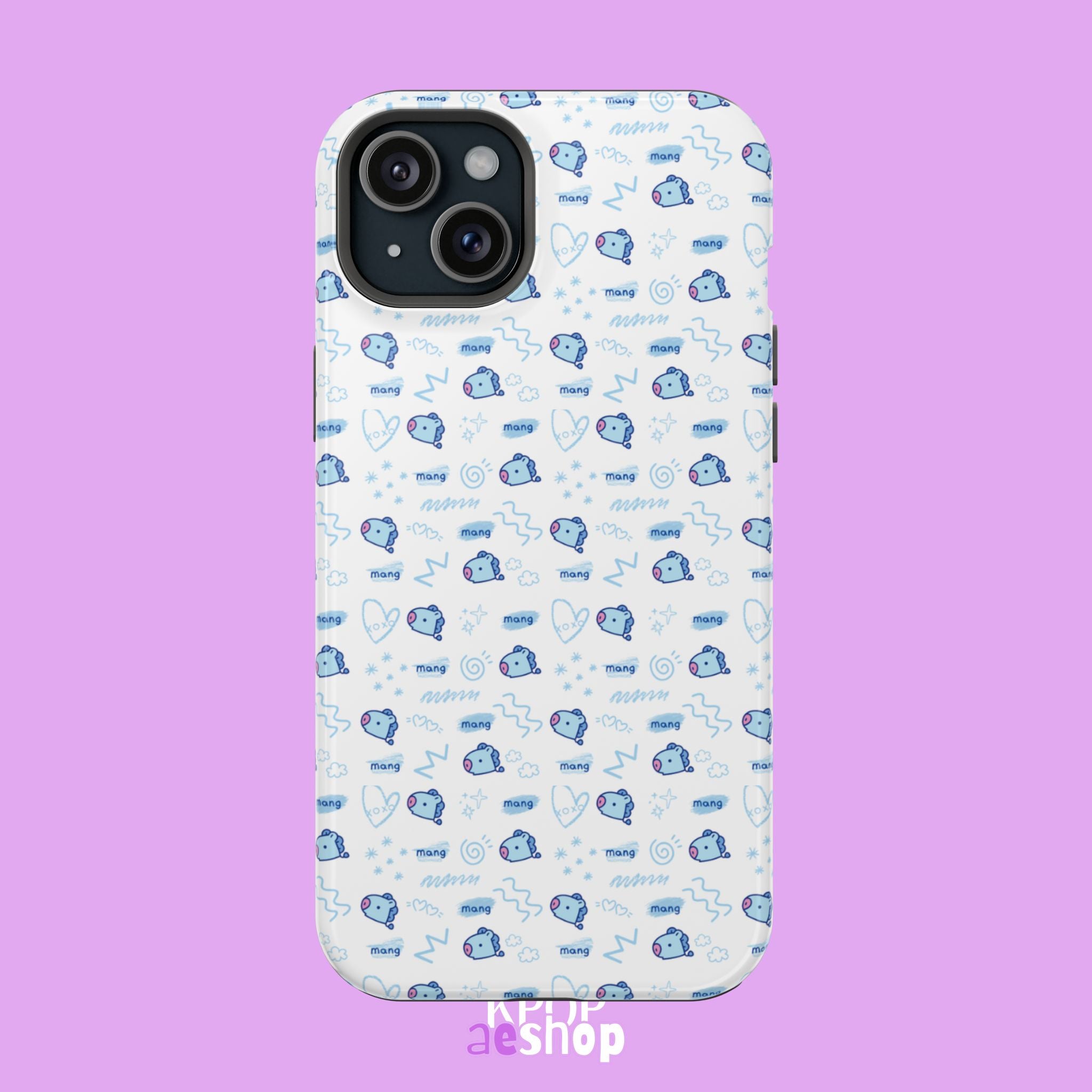 Mang | Cute K-Pop Aesthetic Magnetic Impact-Resistant Phone Case