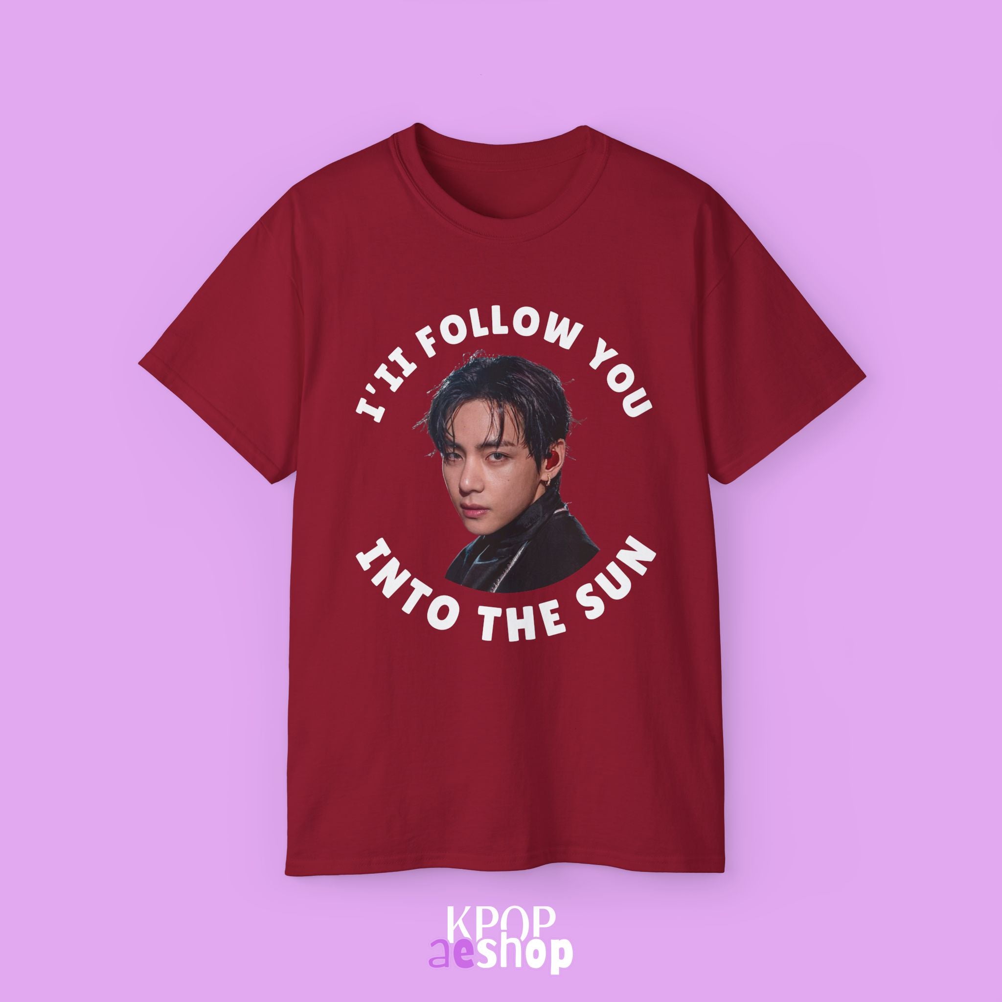 I'll Follow you into the Sun V Taehyung | Unisex Cotton Shirt
