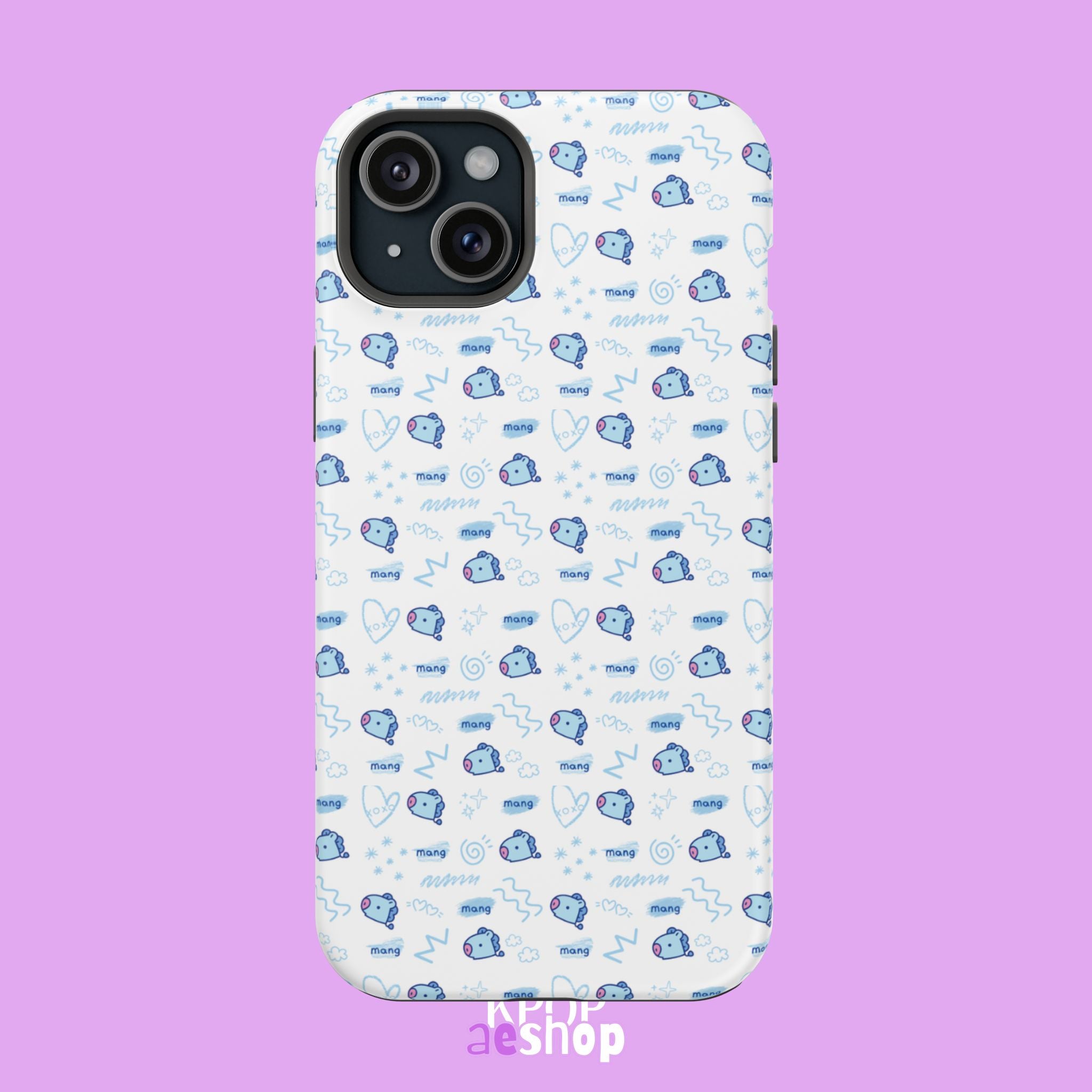 Mang | Cute K-Pop Aesthetic Magnetic Impact-Resistant Phone Case