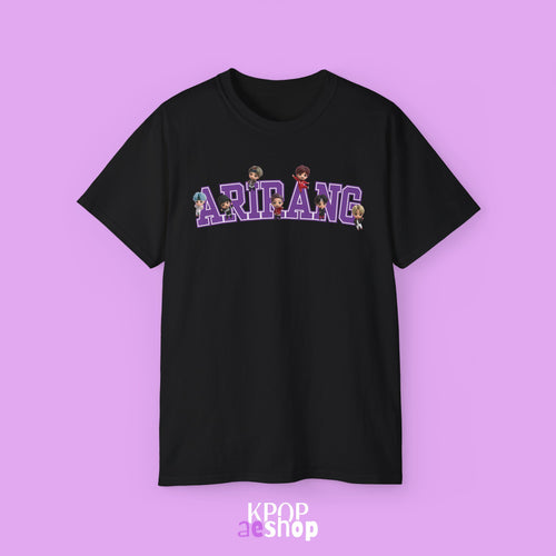 Arirang Bangtan, tinytan Cute Print | Unisex Cotton Tee Shirt