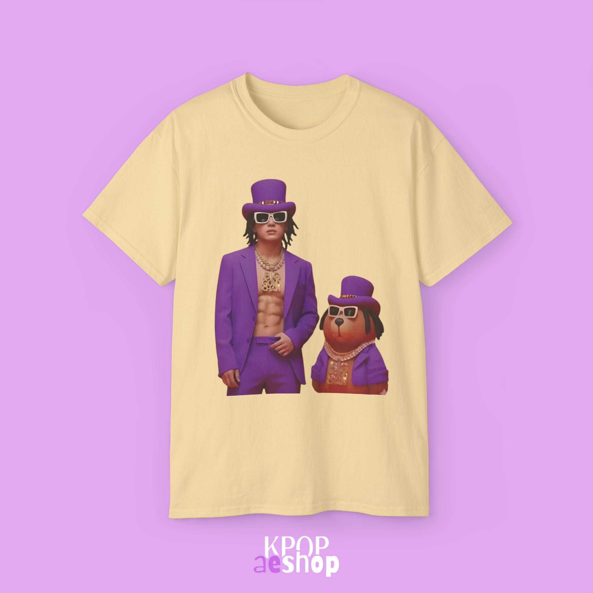 Jungkook Game JK Play, BTS, Funniest Memes Print | Unisex Cotton Tee Shirt