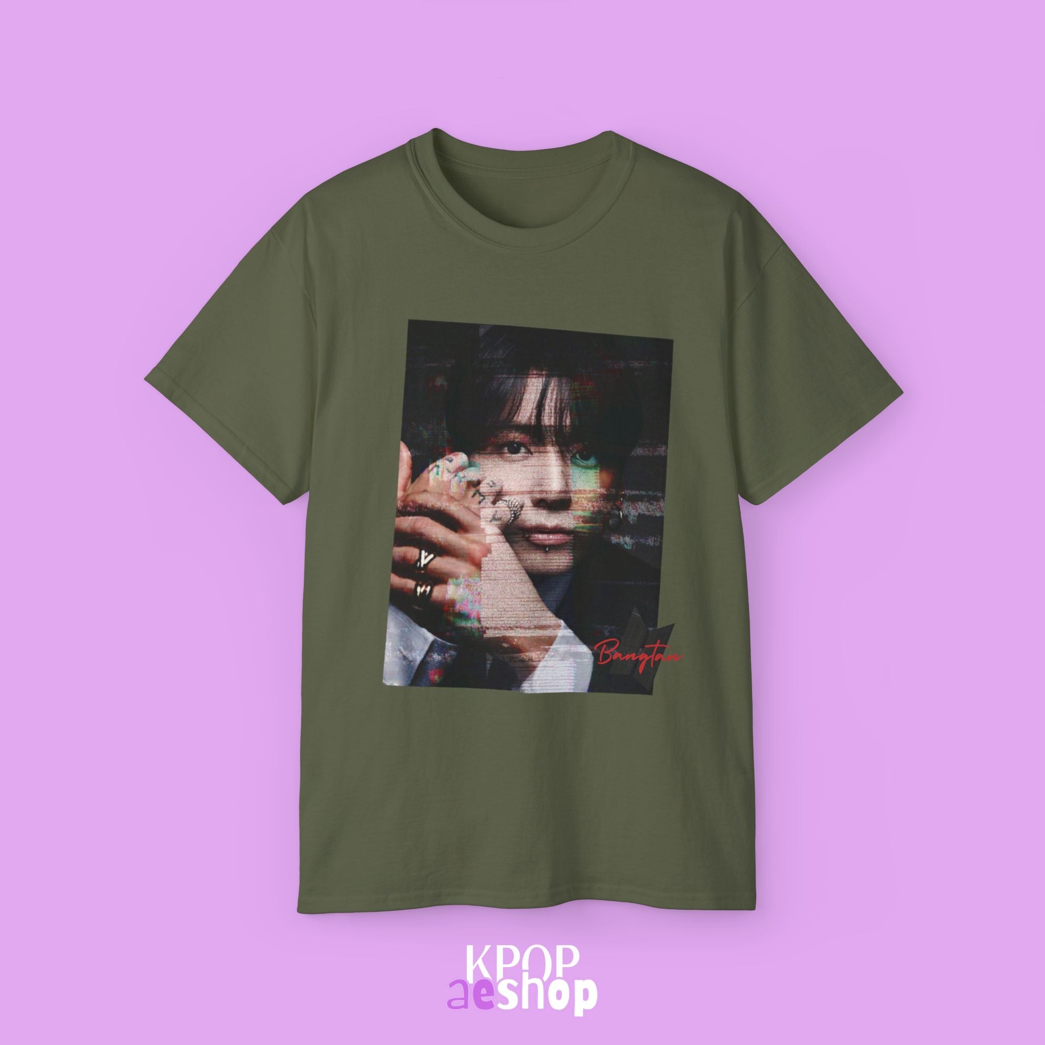 JK Jeon Jung kook Tee Bias BTS | Unisex Cotton T-Shirt