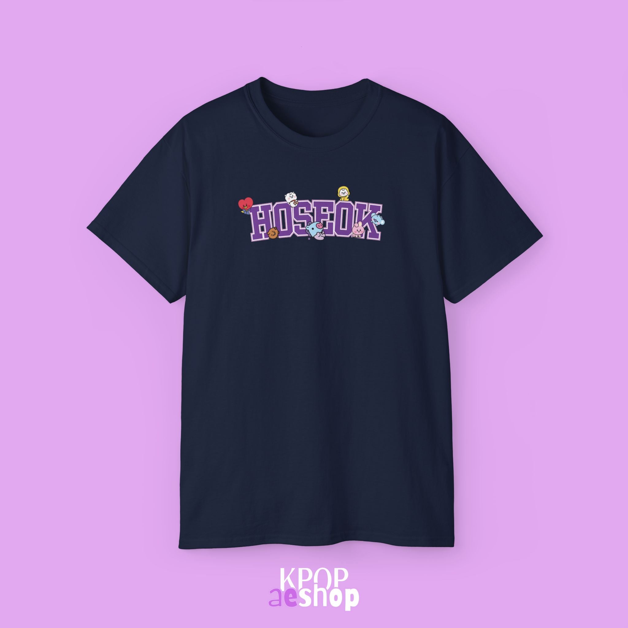 Hoseok BTS Print | Unisex Cotton T-Shirt