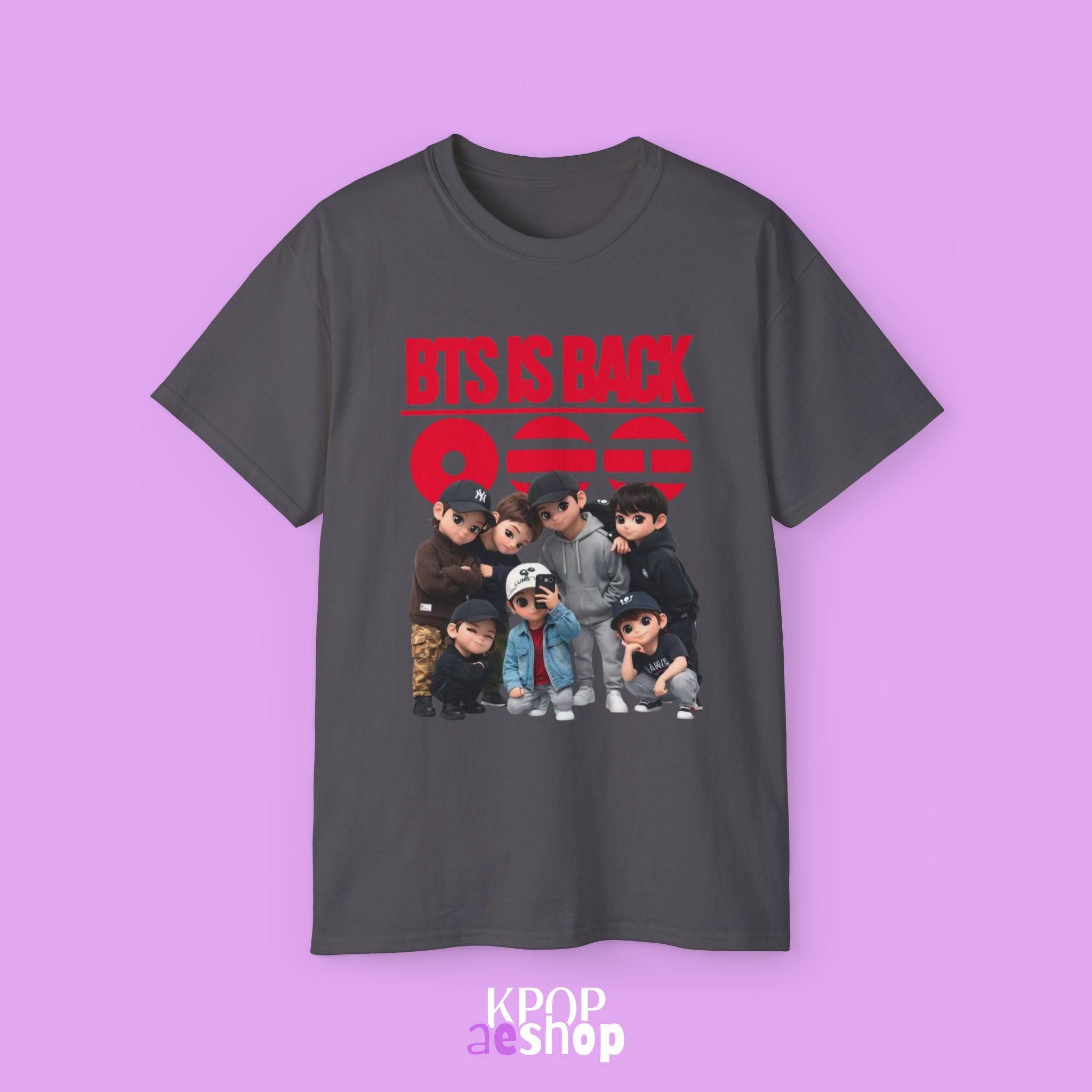 BTS is back, OT7 Arirang Bangtan | Unisex Cotton Tee Shirt