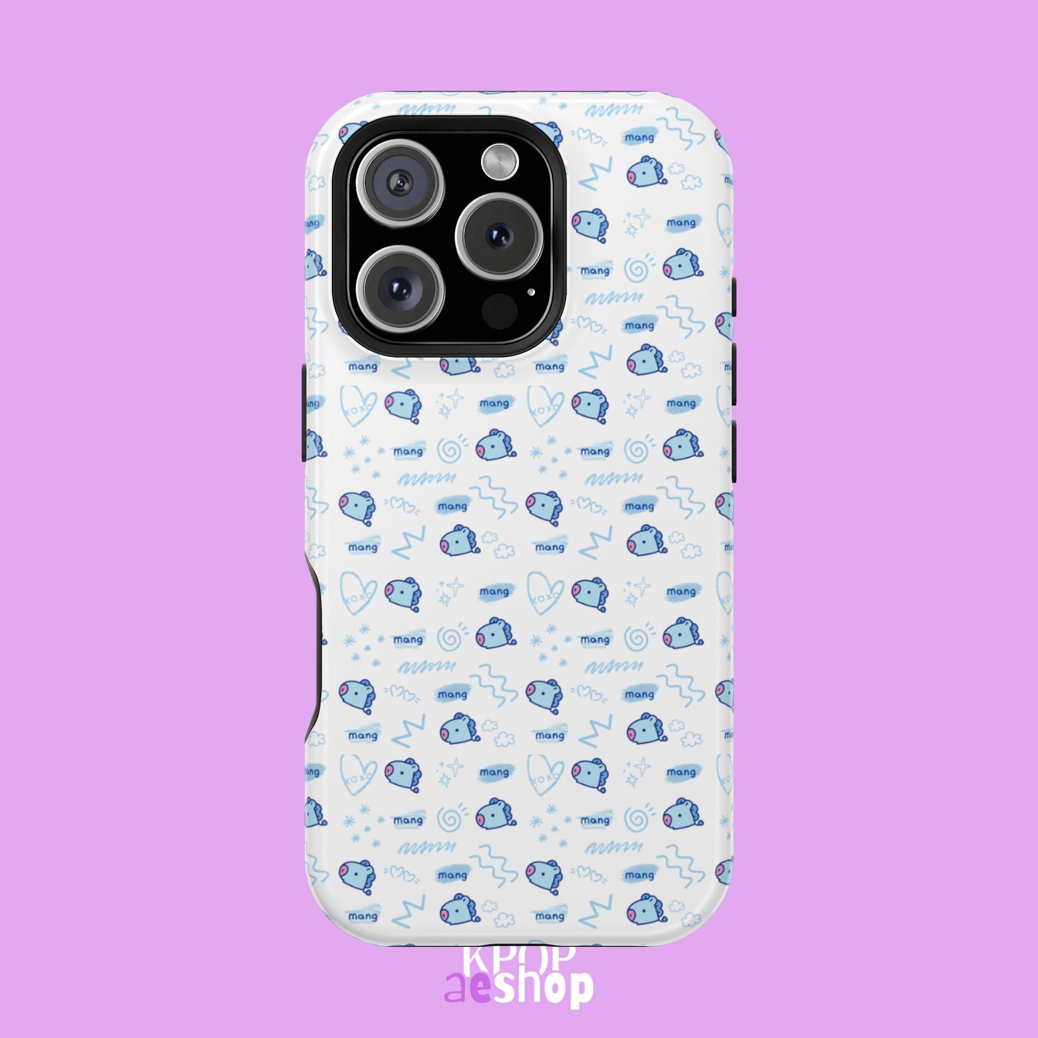 Mang | Cute K-Pop Aesthetic Magnetic Impact-Resistant Phone Case