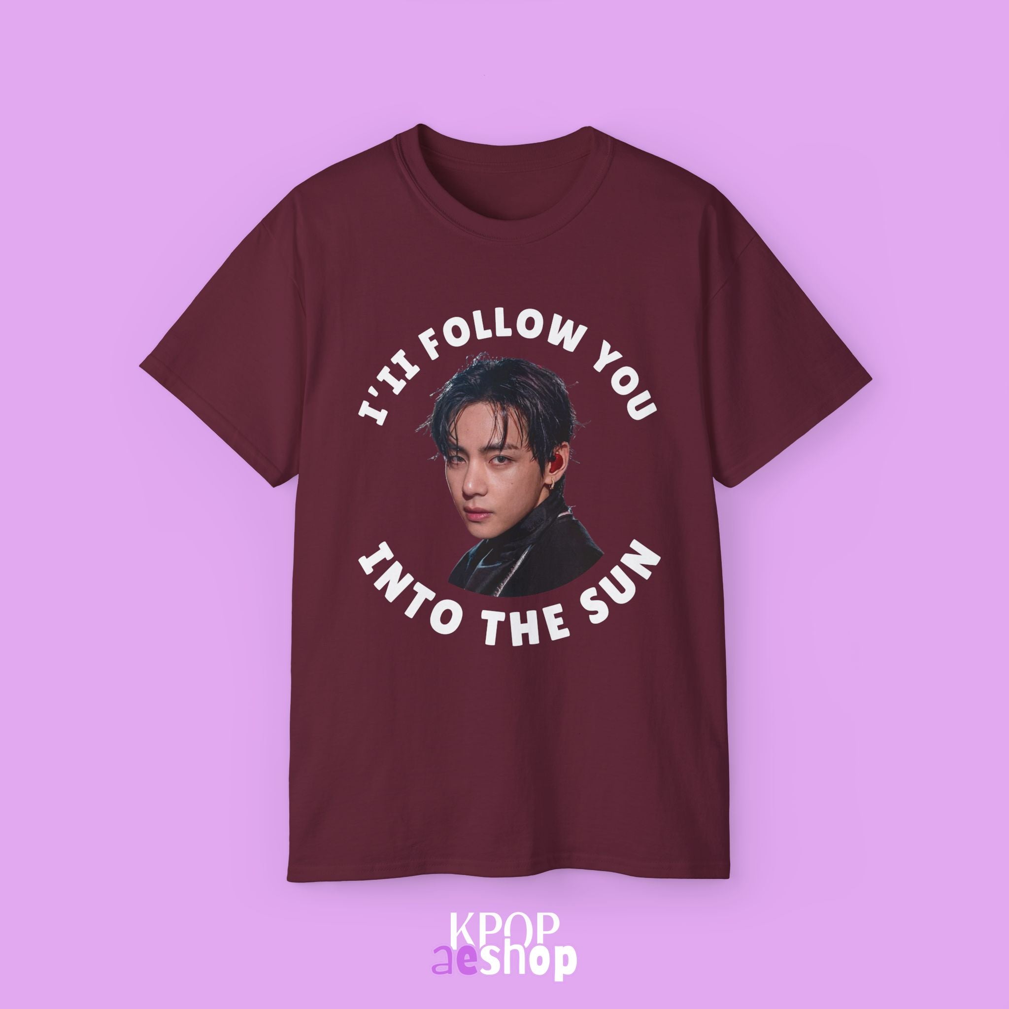 I'll Follow you into the Sun V Taehyung | Unisex Cotton Shirt