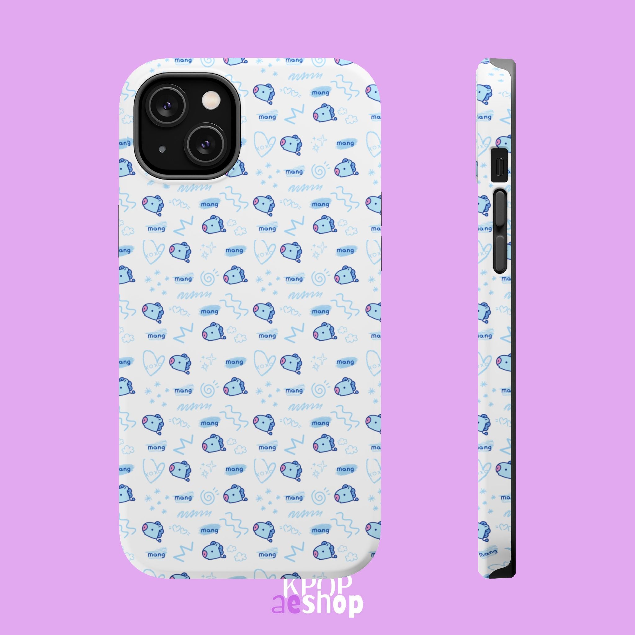Mang | Cute K-Pop Aesthetic Magnetic Impact-Resistant Phone Case