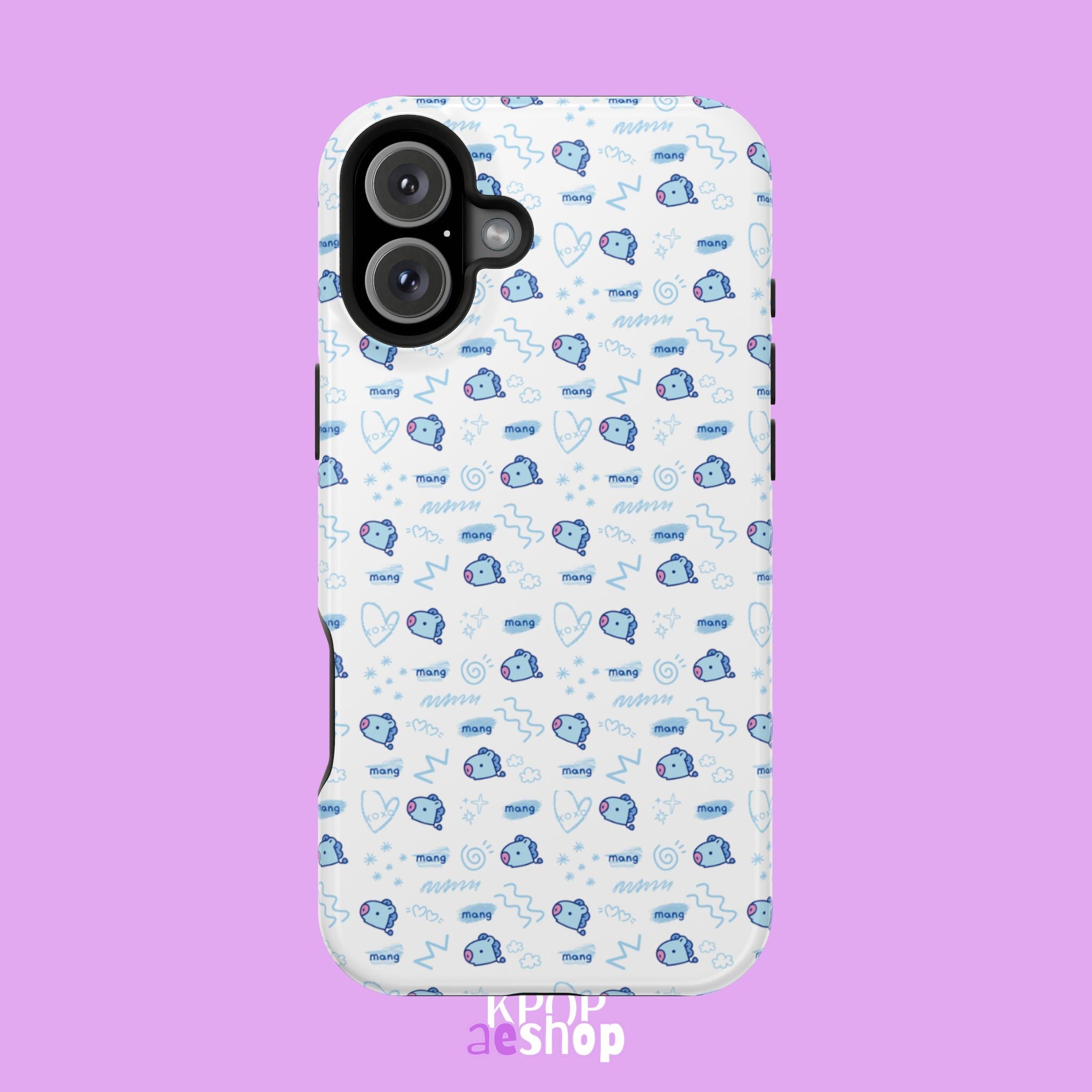 Mang | Cute K-Pop Aesthetic Magnetic Impact-Resistant Phone Case