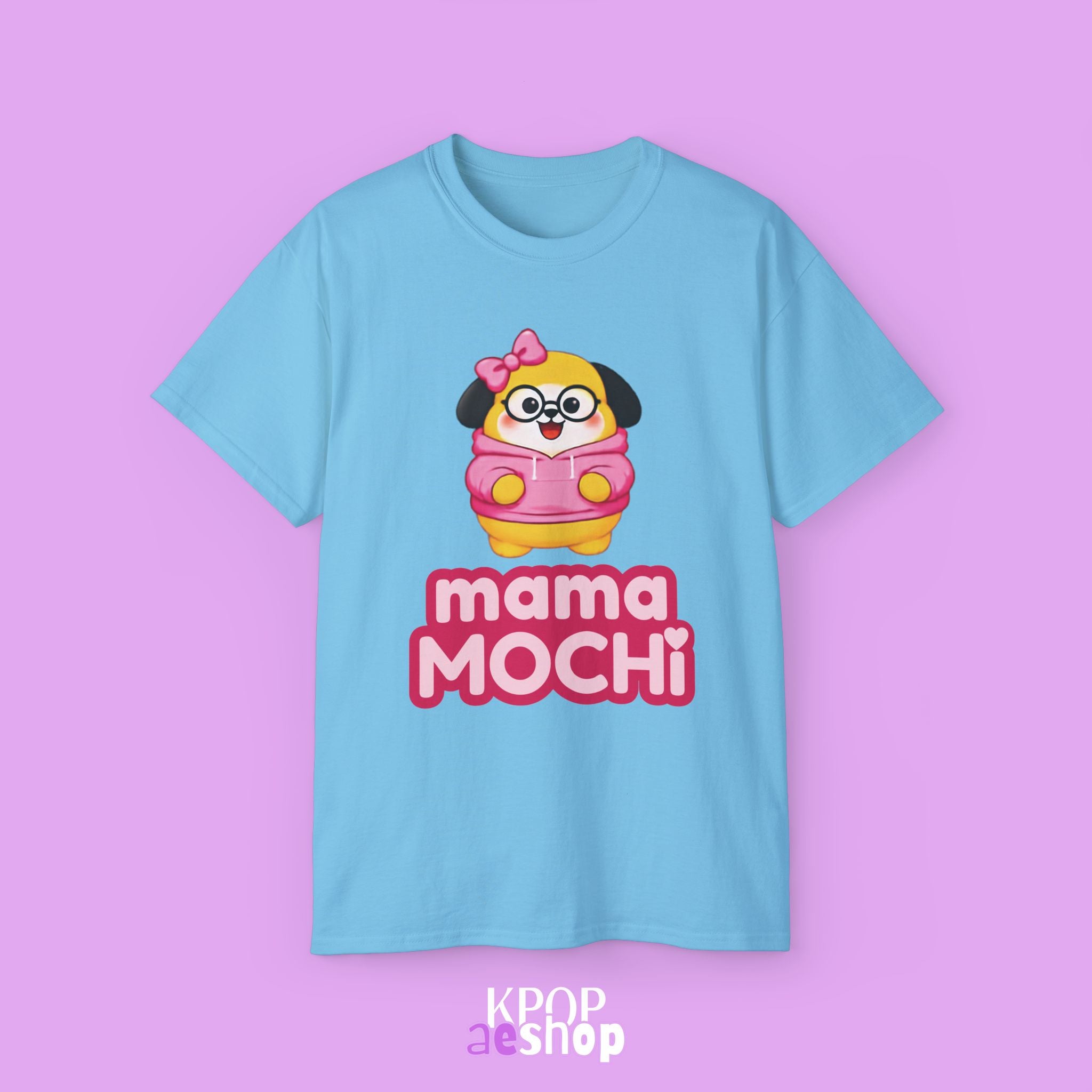 mama MOCHI Cartoon Tee | Cute Fan Shirt
