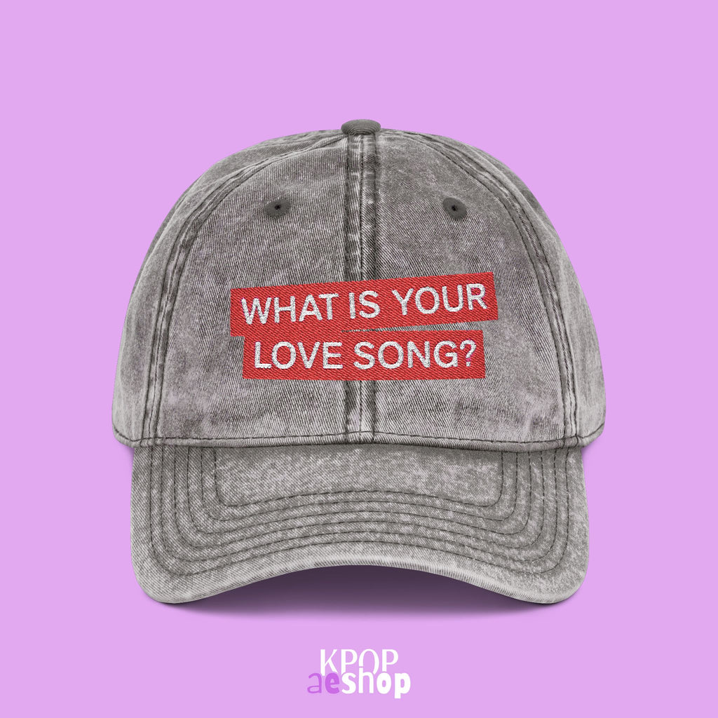 What is your Love songs? Arirang BTS World Tour 2026 | Embroidered Vintage Cap