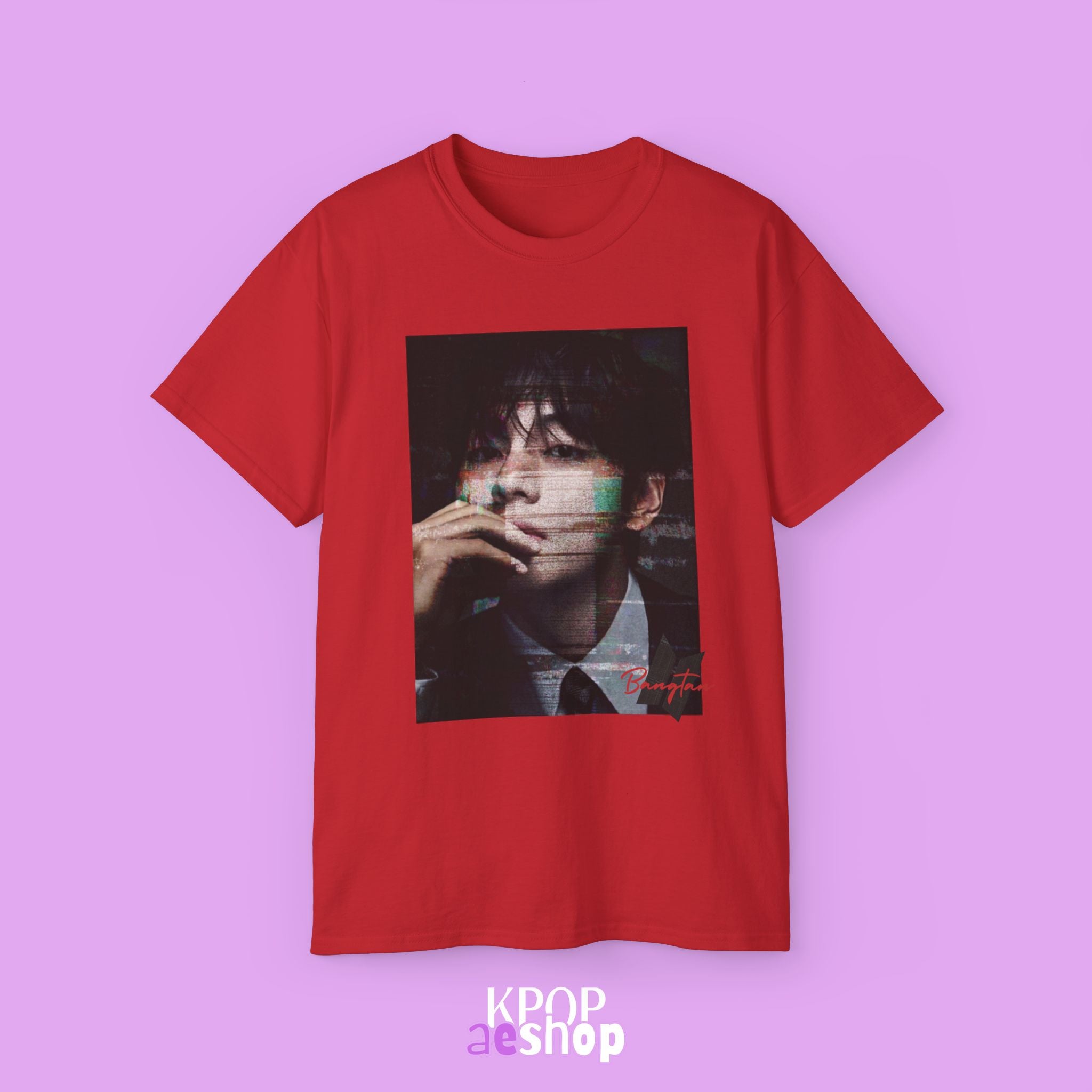 V Taehyung Kim Tee Bias BTS | Unisex Cotton T-Shirt