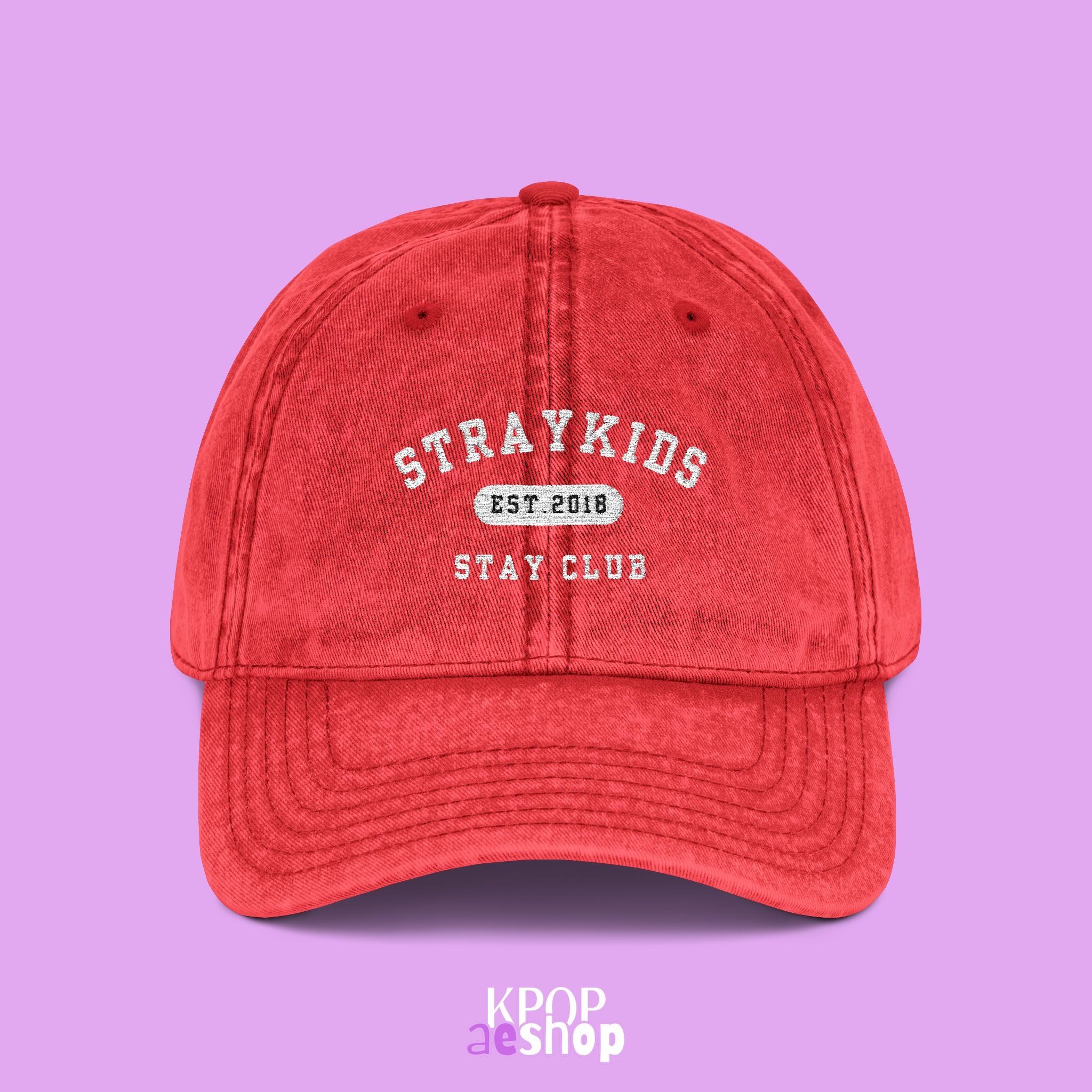 Stay Club Straykids | Embroidered Vintage Cap