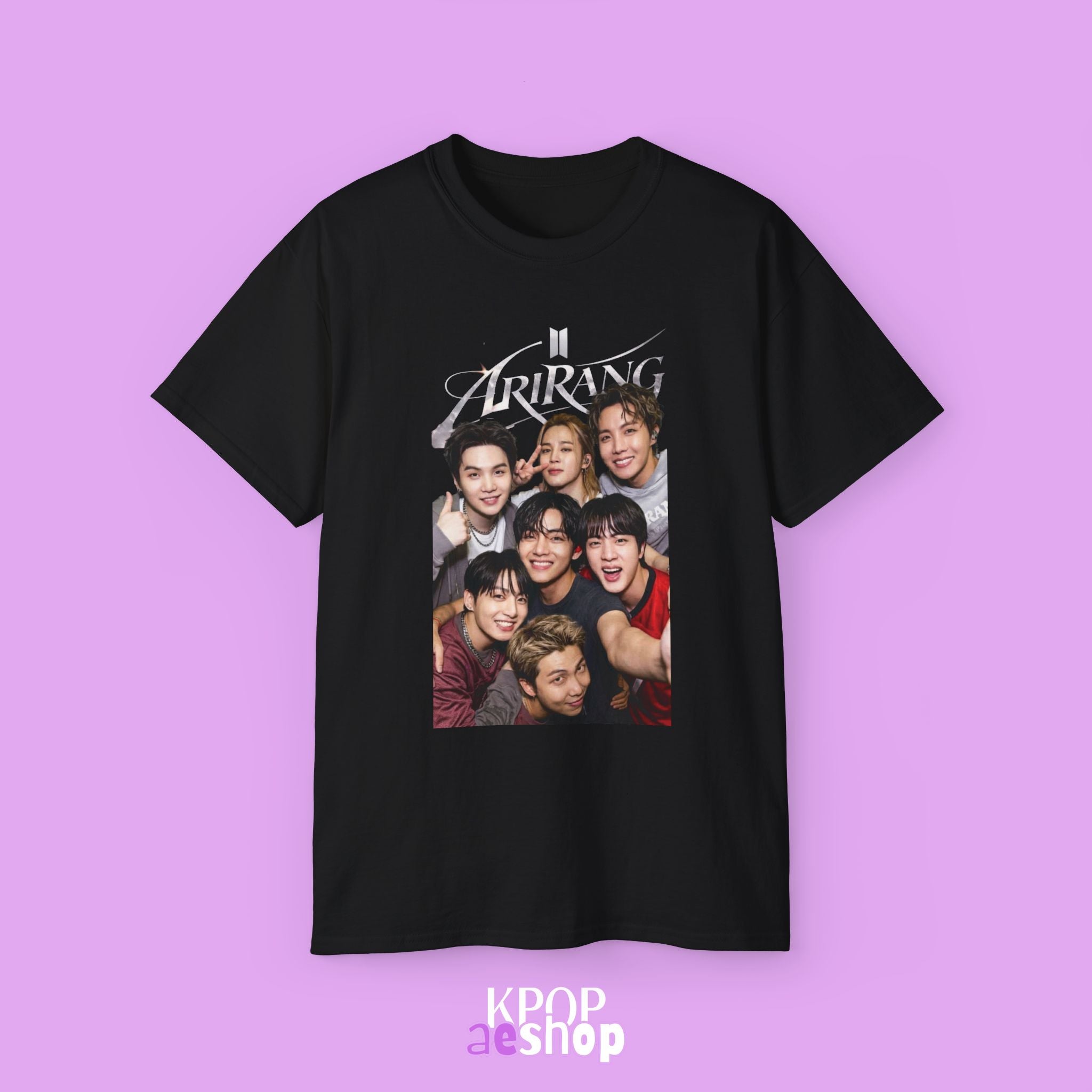 Arirang K-Pop Bangtan — Fan Group | Unisex Cotton T-Shirt