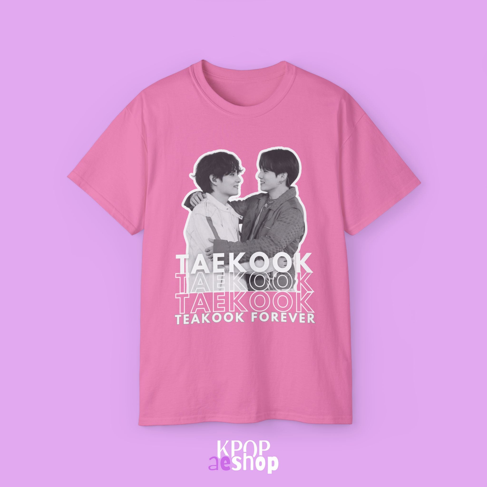 Taekook BTS, Taehyung and Jungkook | Unisex Cotton Tee Shirt