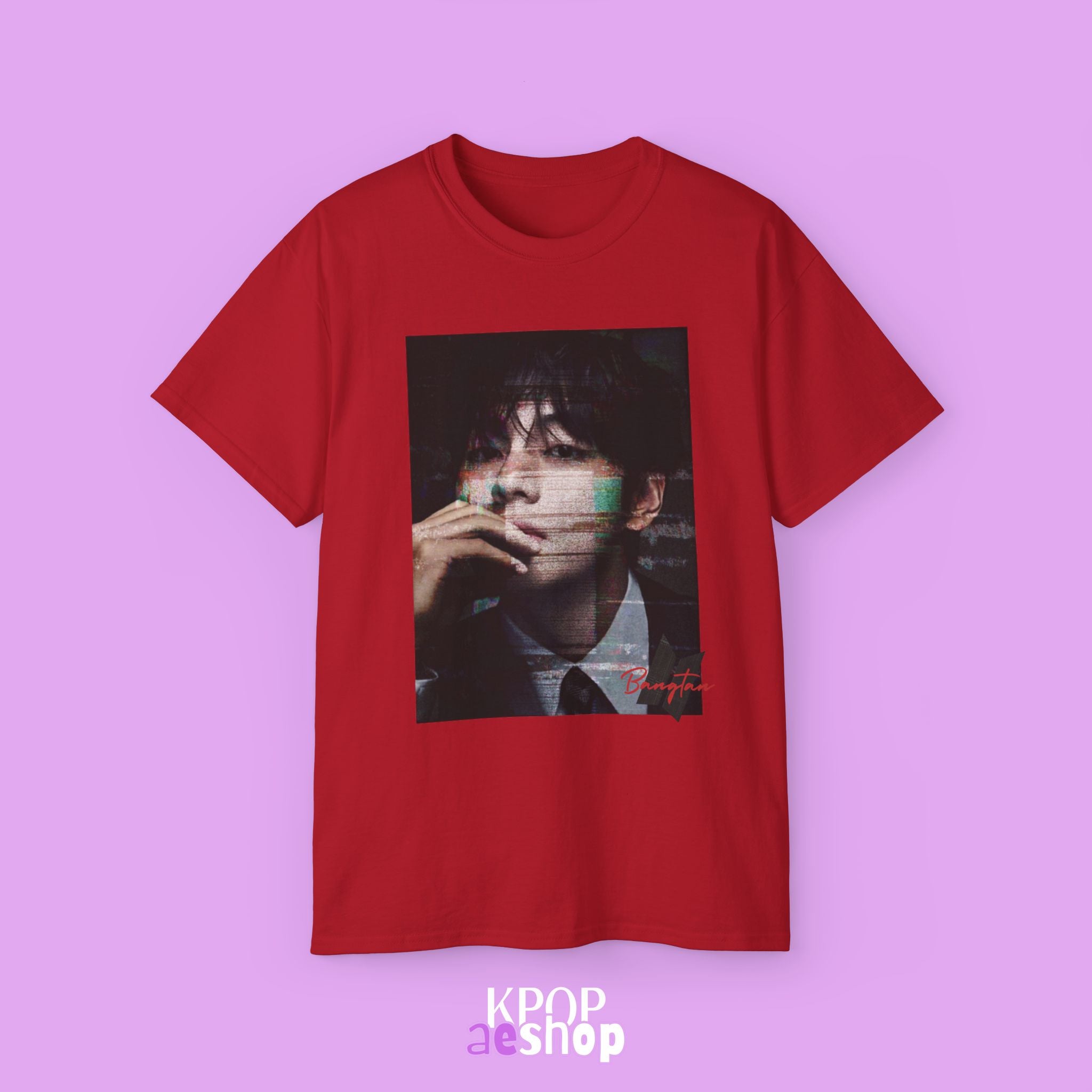 V Taehyung Kim Tee Bias BTS | Unisex Cotton T-Shirt