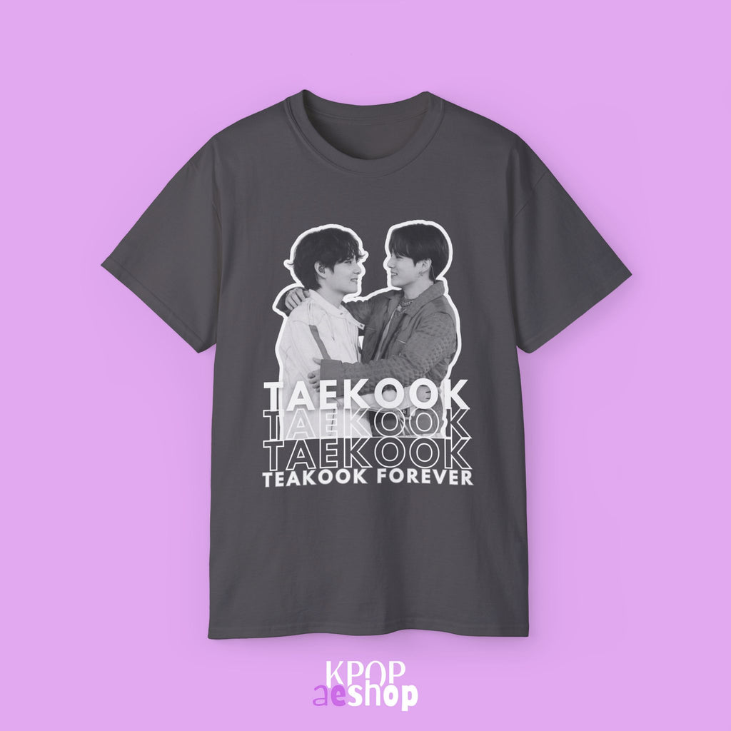 Taekook BTS, Taehyung and Jungkook | Unisex Cotton Tee Shirt