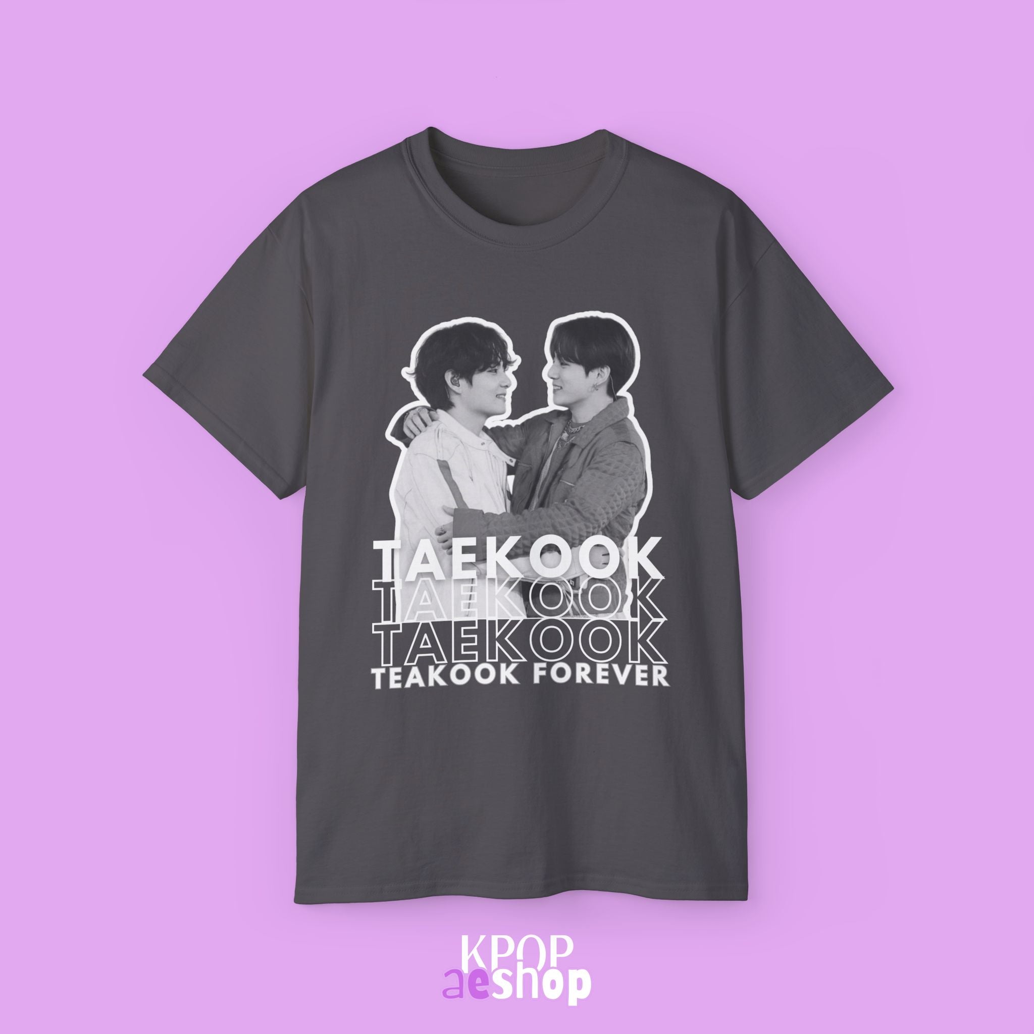 Taekook BTS, Taehyung and Jungkook | Unisex Cotton Tee Shirt