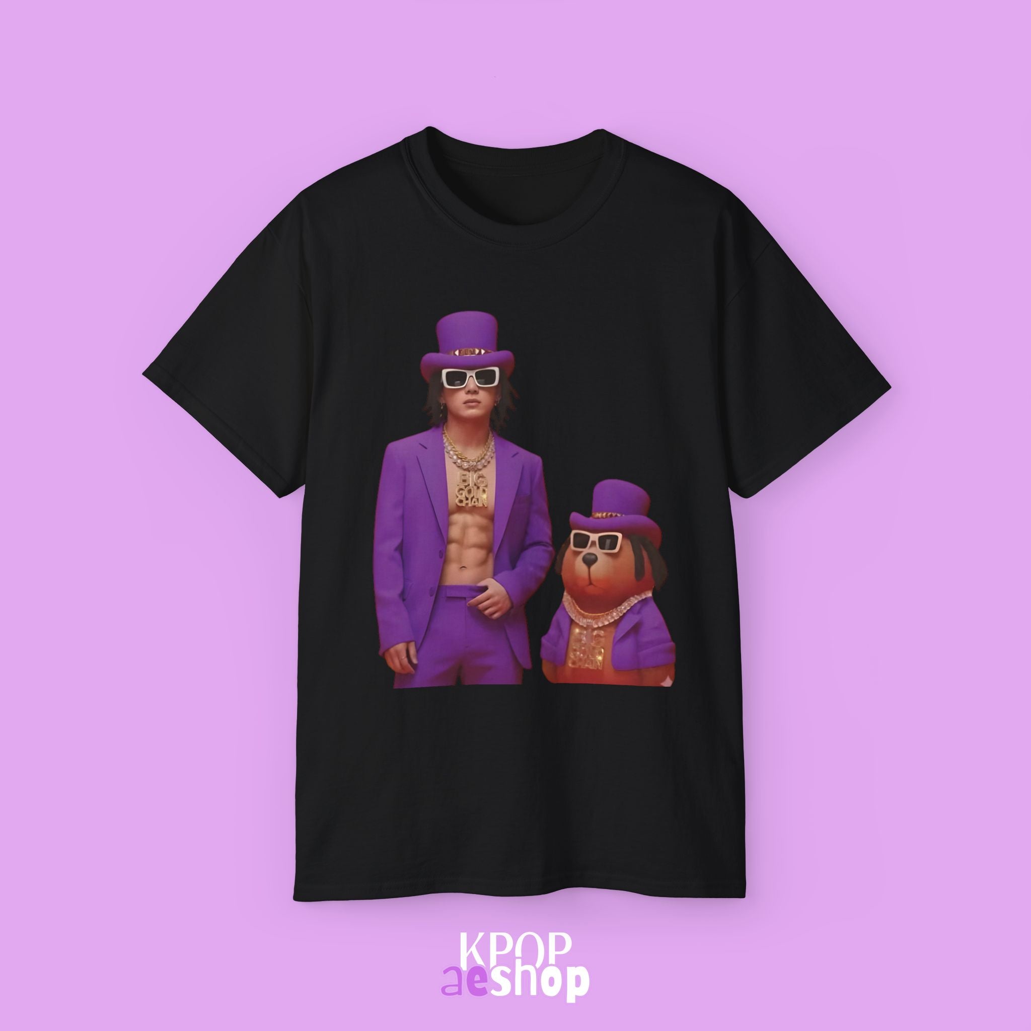 Jungkook Game JK Play, BTS, Funniest Memes Print | Unisex Cotton Tee Shirt