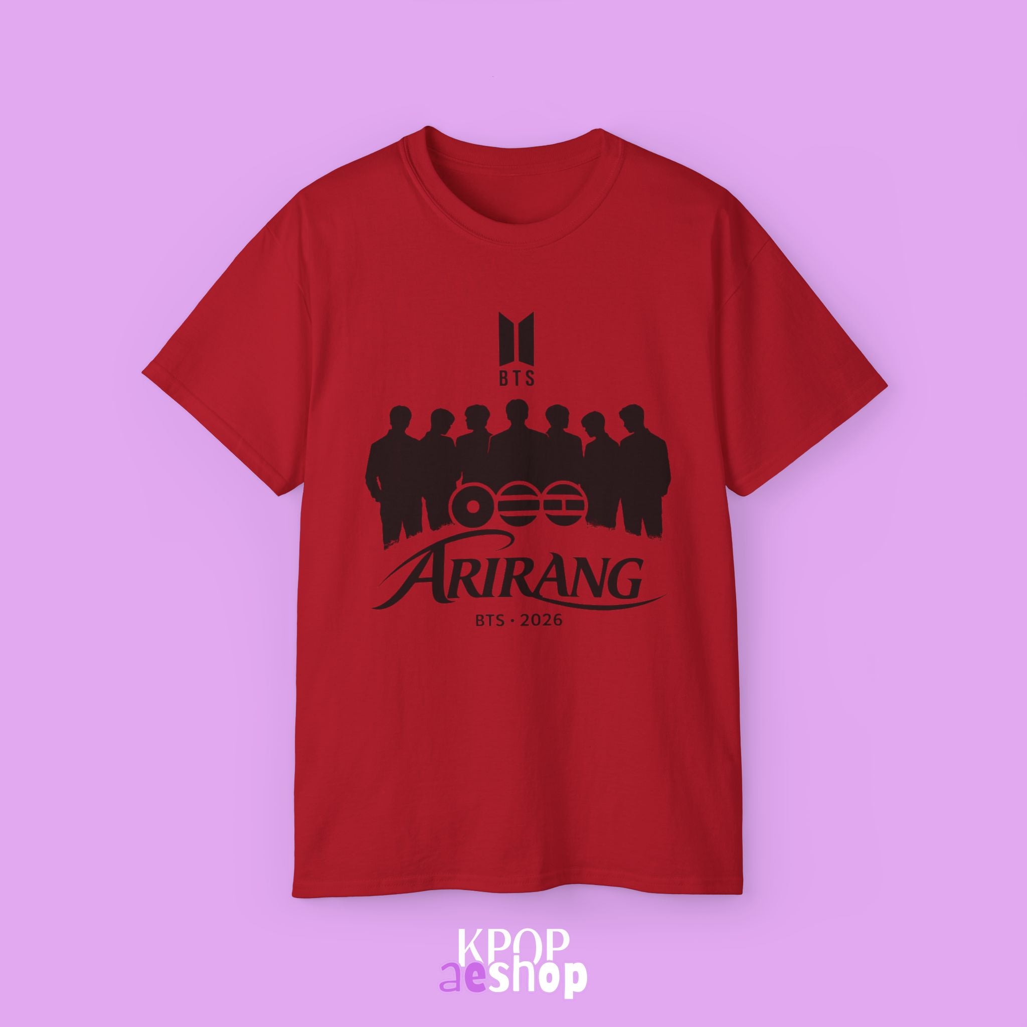 BTS World Tour 2026 Arirang | Unisex Cotton T-Shirt