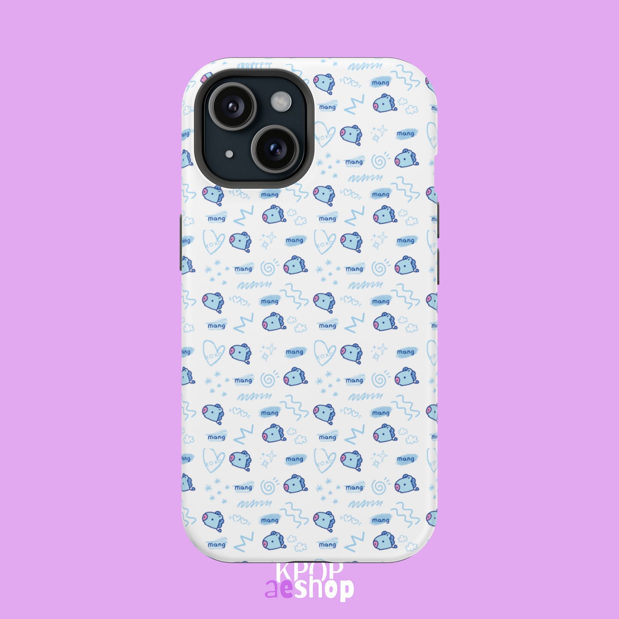 Mang | Cute K-Pop Aesthetic Magnetic Impact-Resistant Phone Case