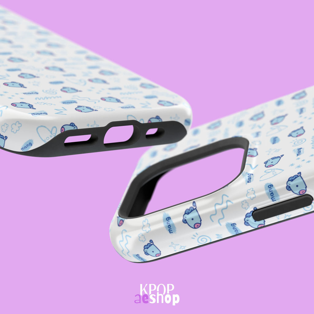 Mang | Cute K-Pop Aesthetic Magnetic Impact-Resistant Phone Case