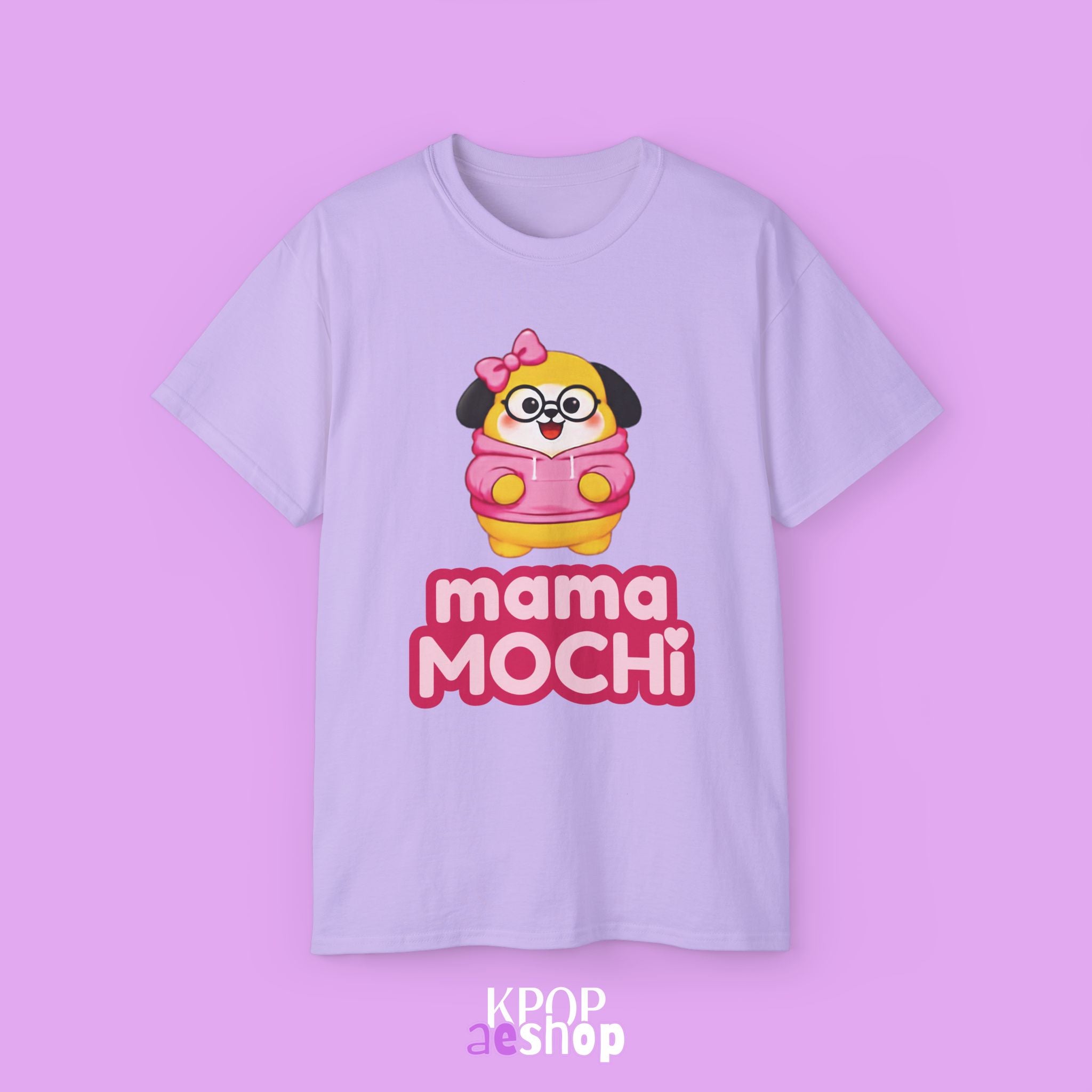 mama MOCHI Cartoon Tee | Cute Fan Shirt