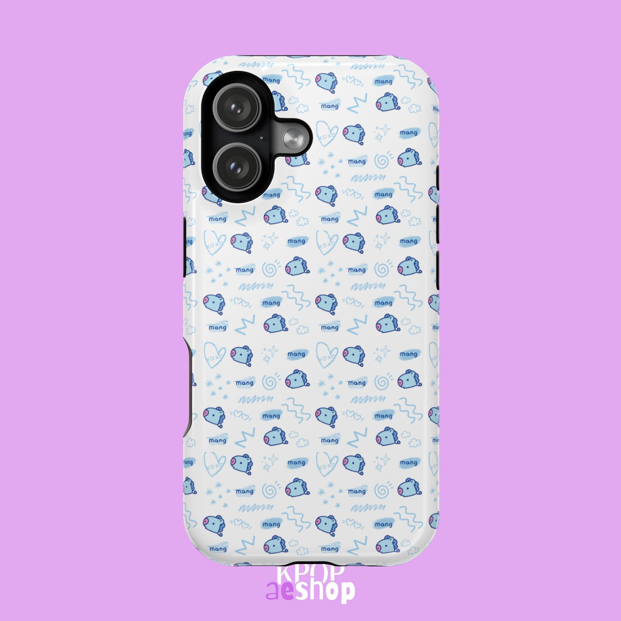 Mang | Cute K-Pop Aesthetic Magnetic Impact-Resistant Phone Case