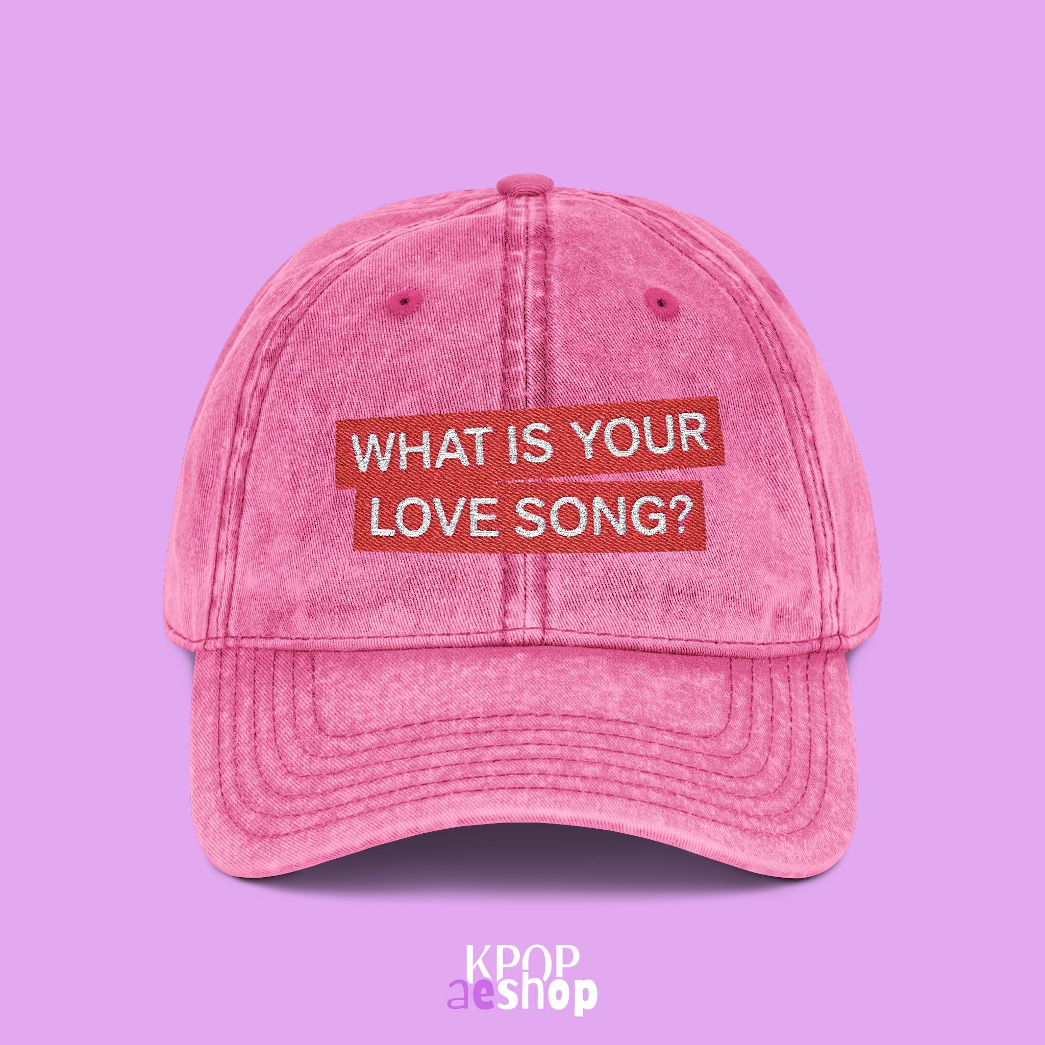 What is your Love songs? Arirang BTS World Tour 2026 | Embroidered Vintage Cap