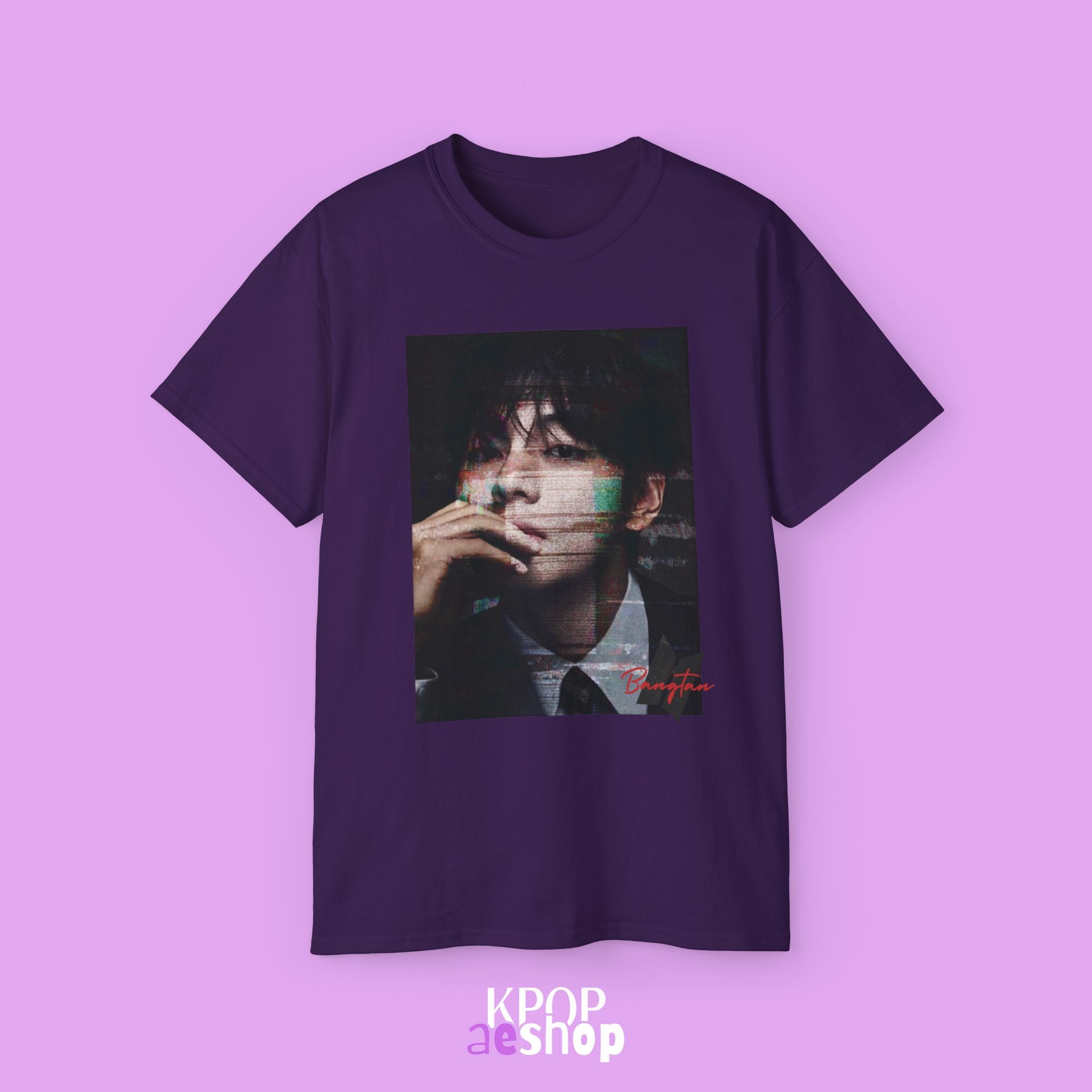 V Taehyung Kim Tee Bias BTS | Unisex Cotton T-Shirt