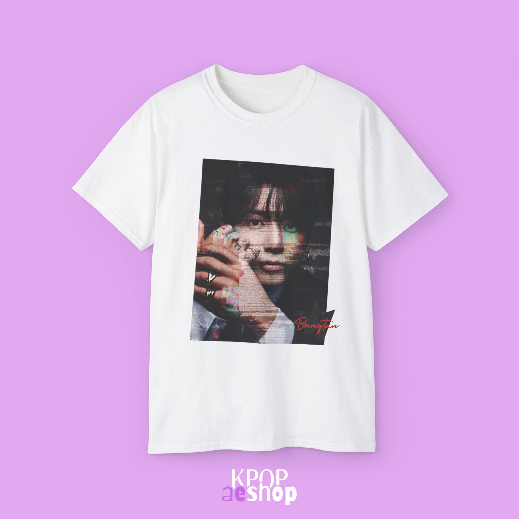 JK Jeon Jung kook Tee Bias BTS | Unisex Cotton T-Shirt