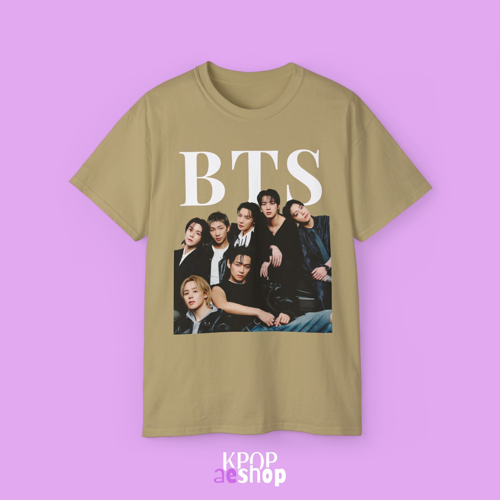 BTS Bangtan Sonyeondan | Unisex Cotton Shirt