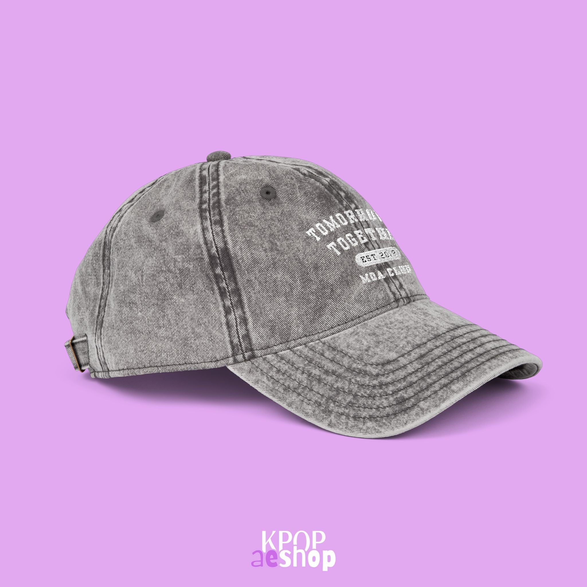 MOA Club TXT Tomorrow X Together | Embroidered Vintage Cap