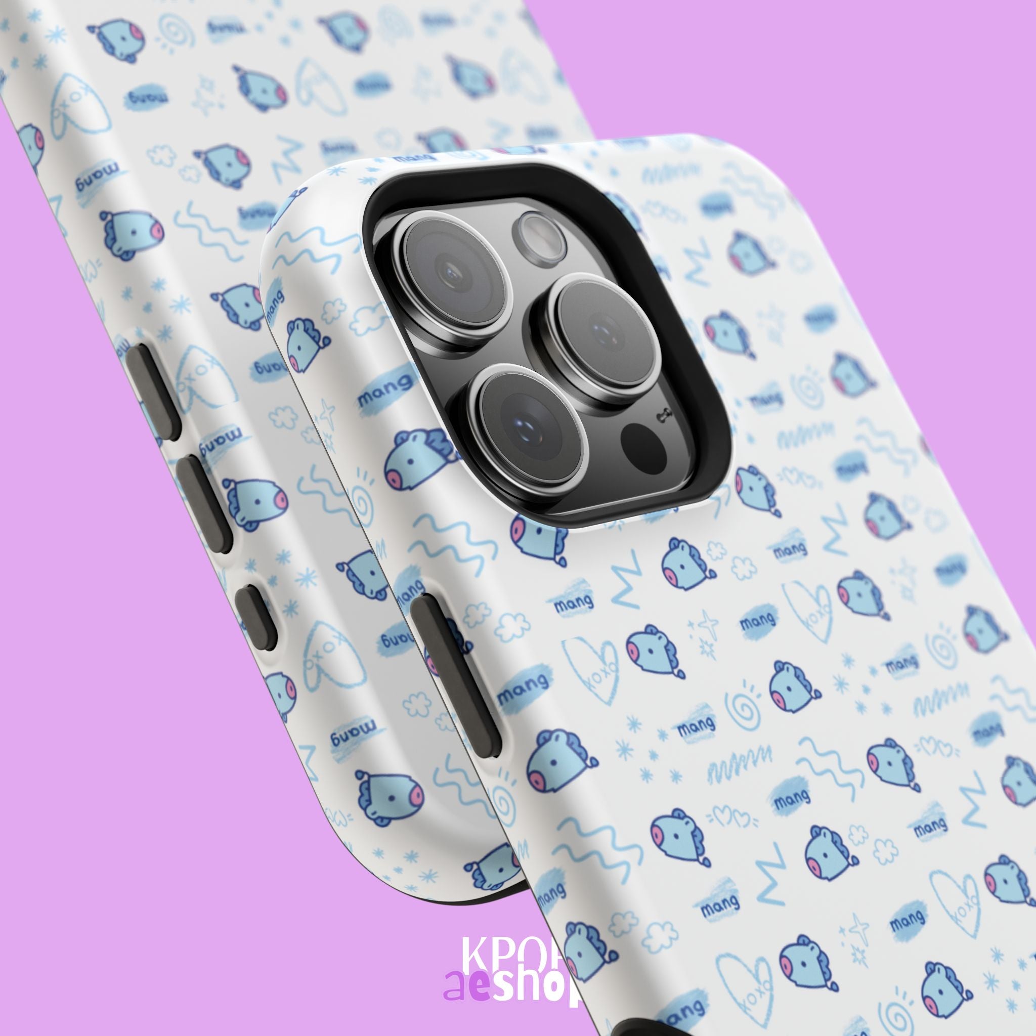 Mang | Cute K-Pop Aesthetic Magnetic Impact-Resistant Phone Case
