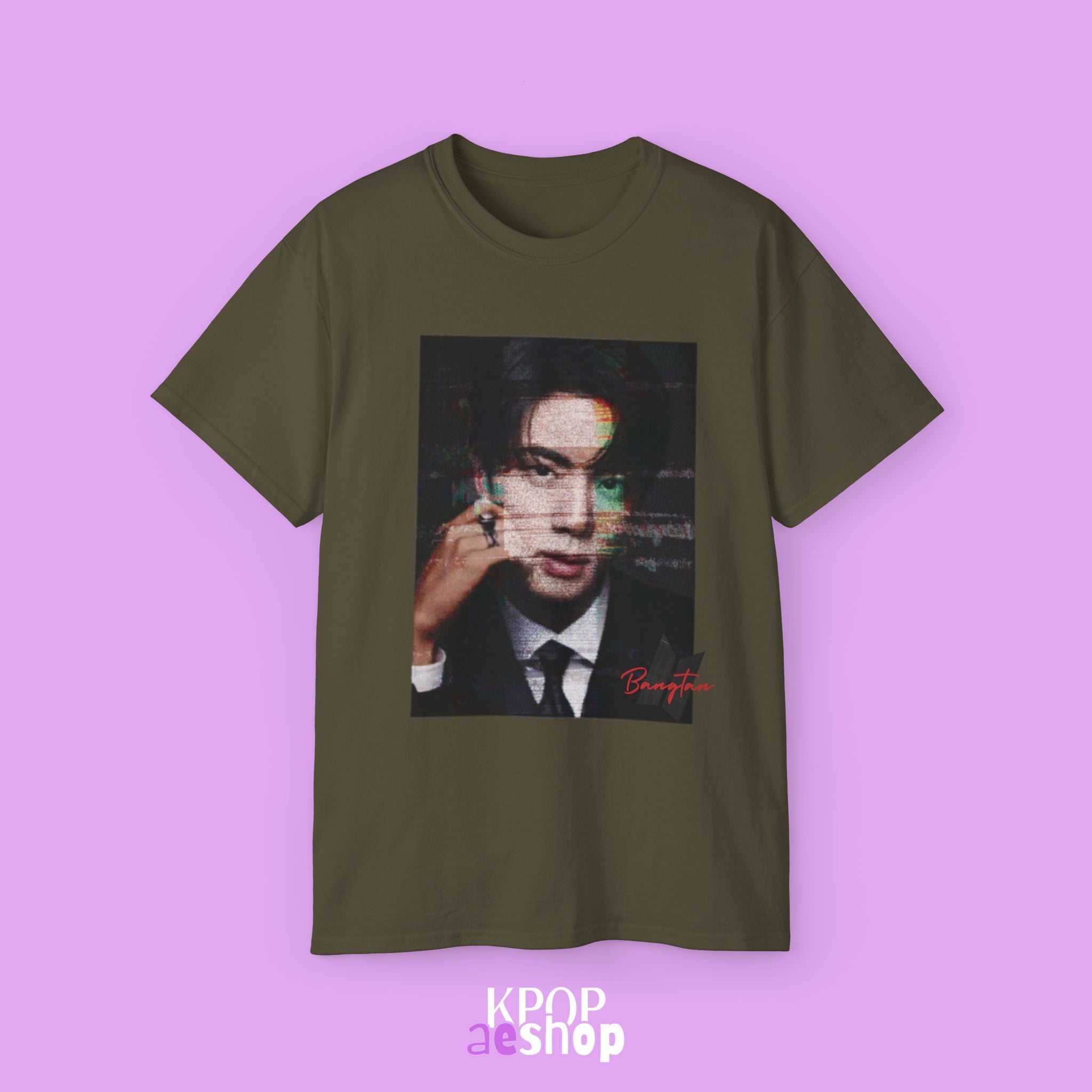 Seok Jin Kim Tee BTS | Unisex Cotton T-Shirt