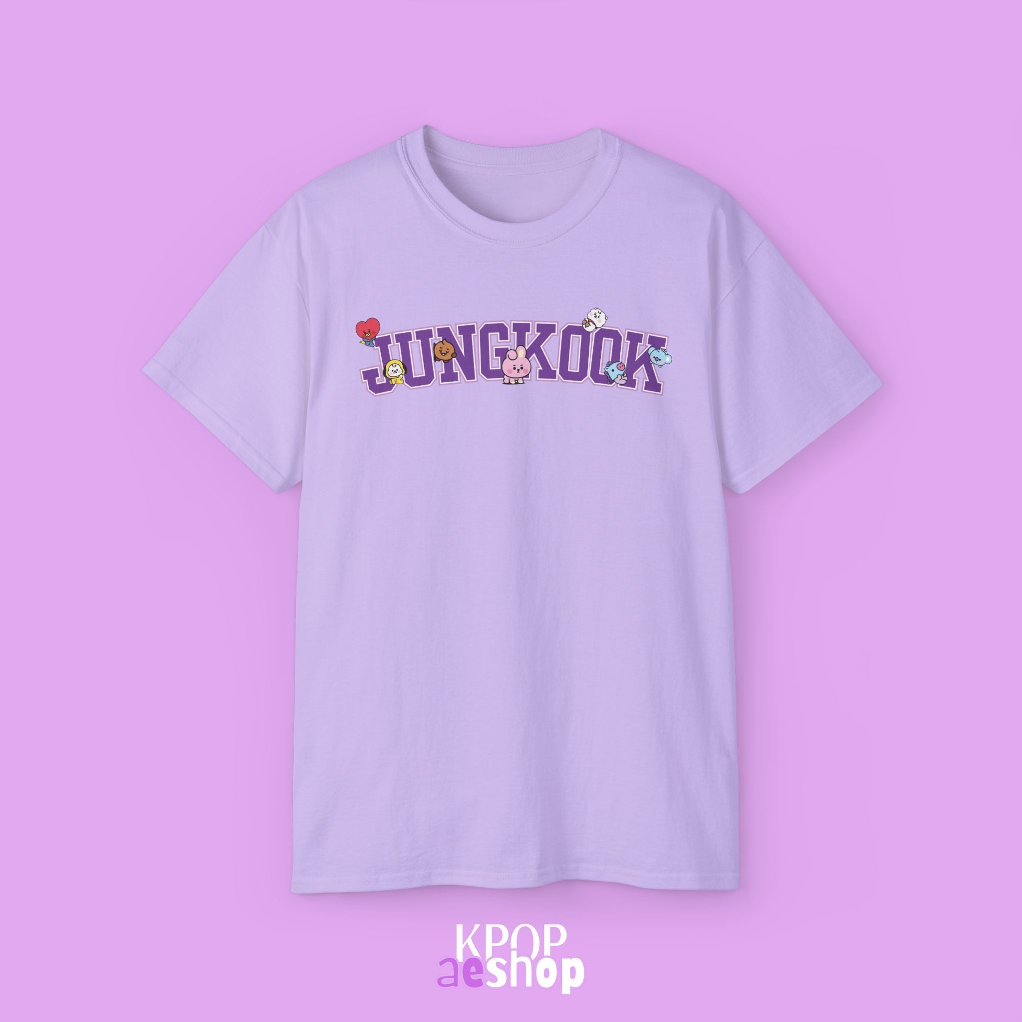 Jungkook BTS Print | Unisex Cotton T-Shirt