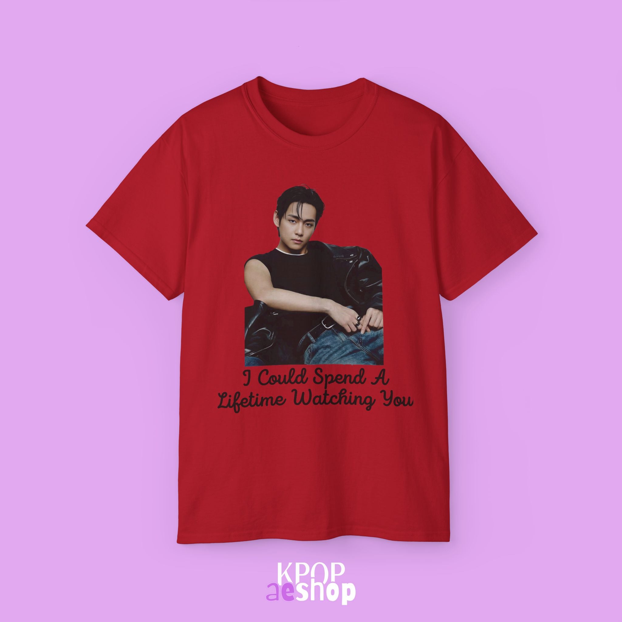 V Taeyung BTS | Unisex Cotton Shirt