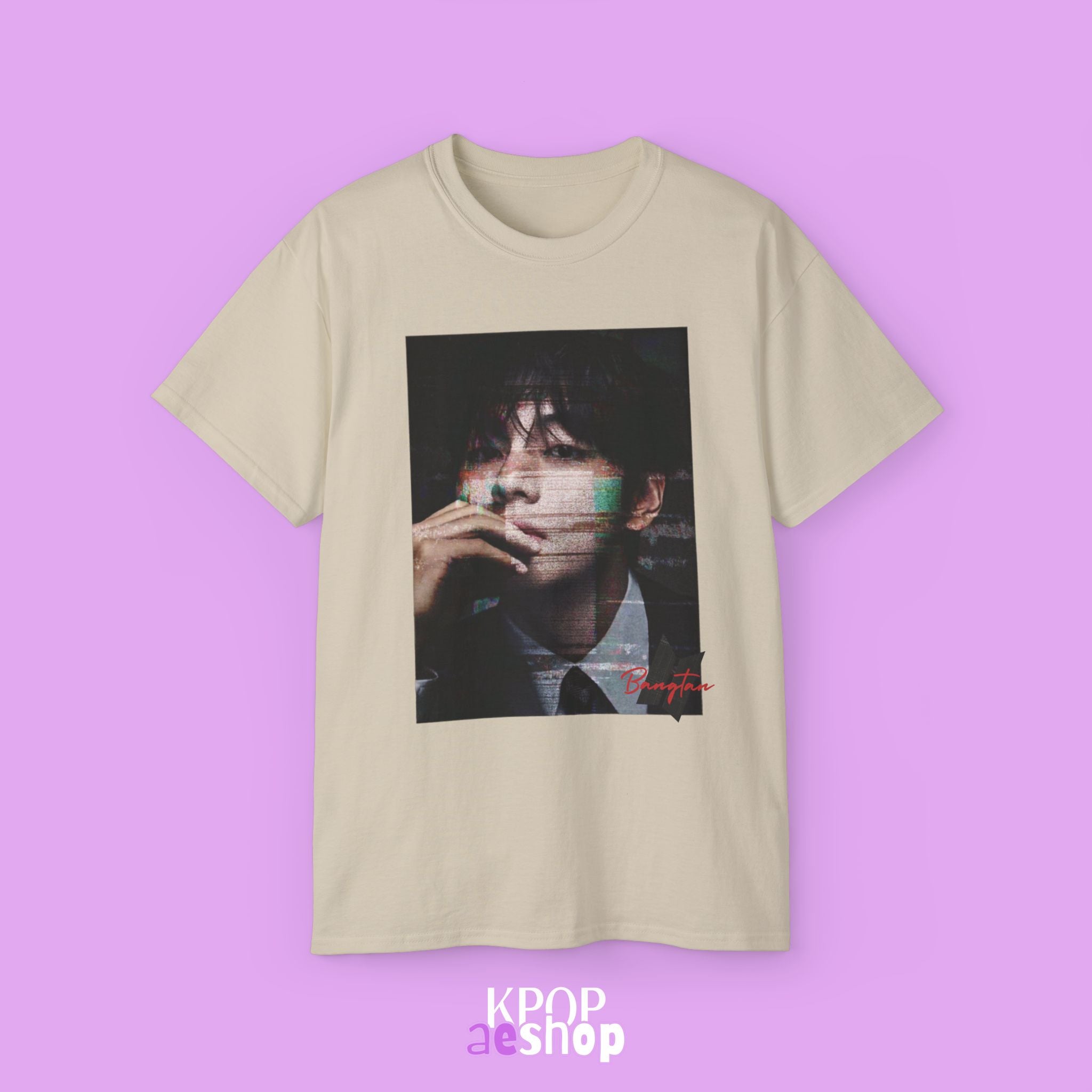 V Taehyung Kim Tee Bias BTS | Unisex Cotton T-Shirt