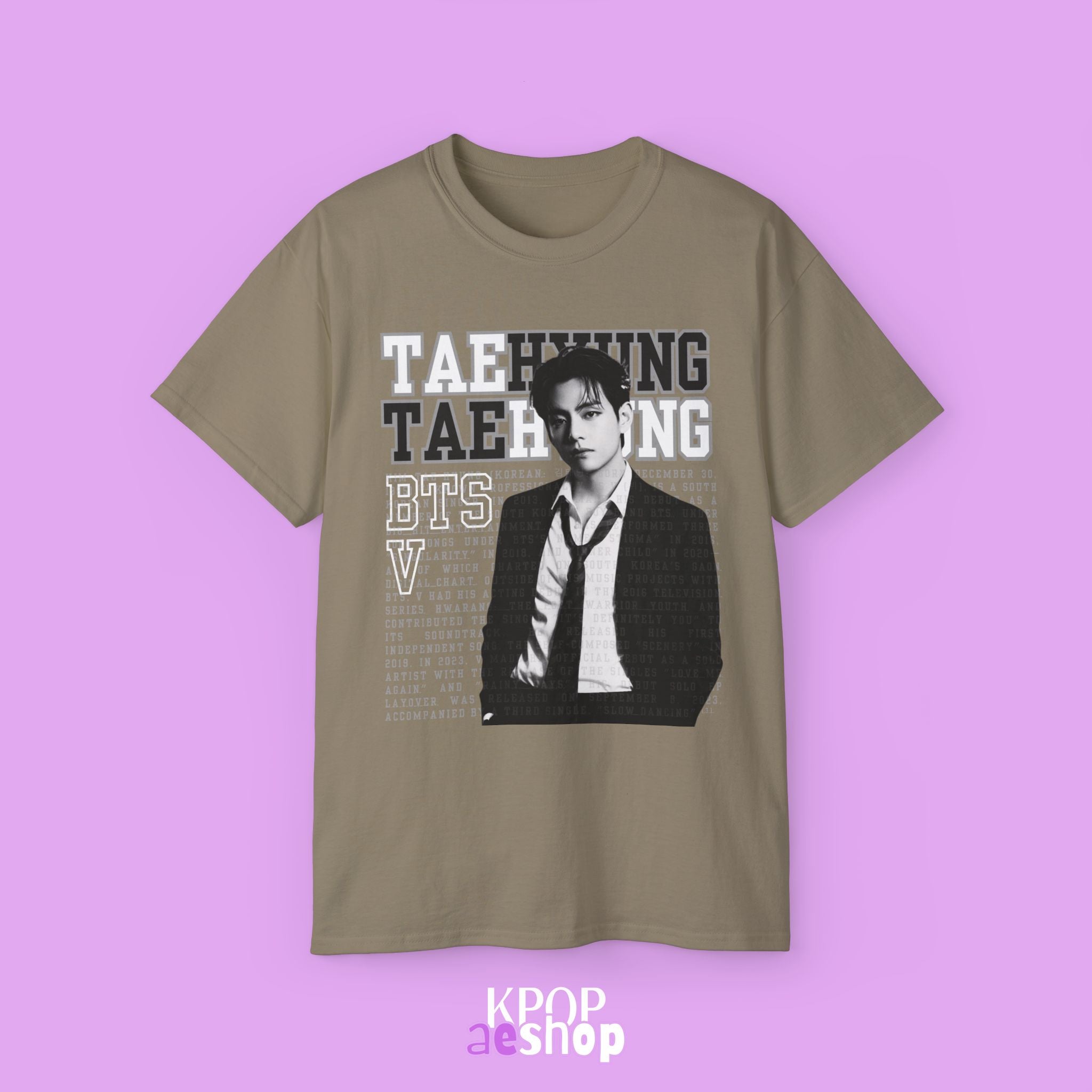 V Taehyung Bangtan | Unisex Cotton T-Shirt