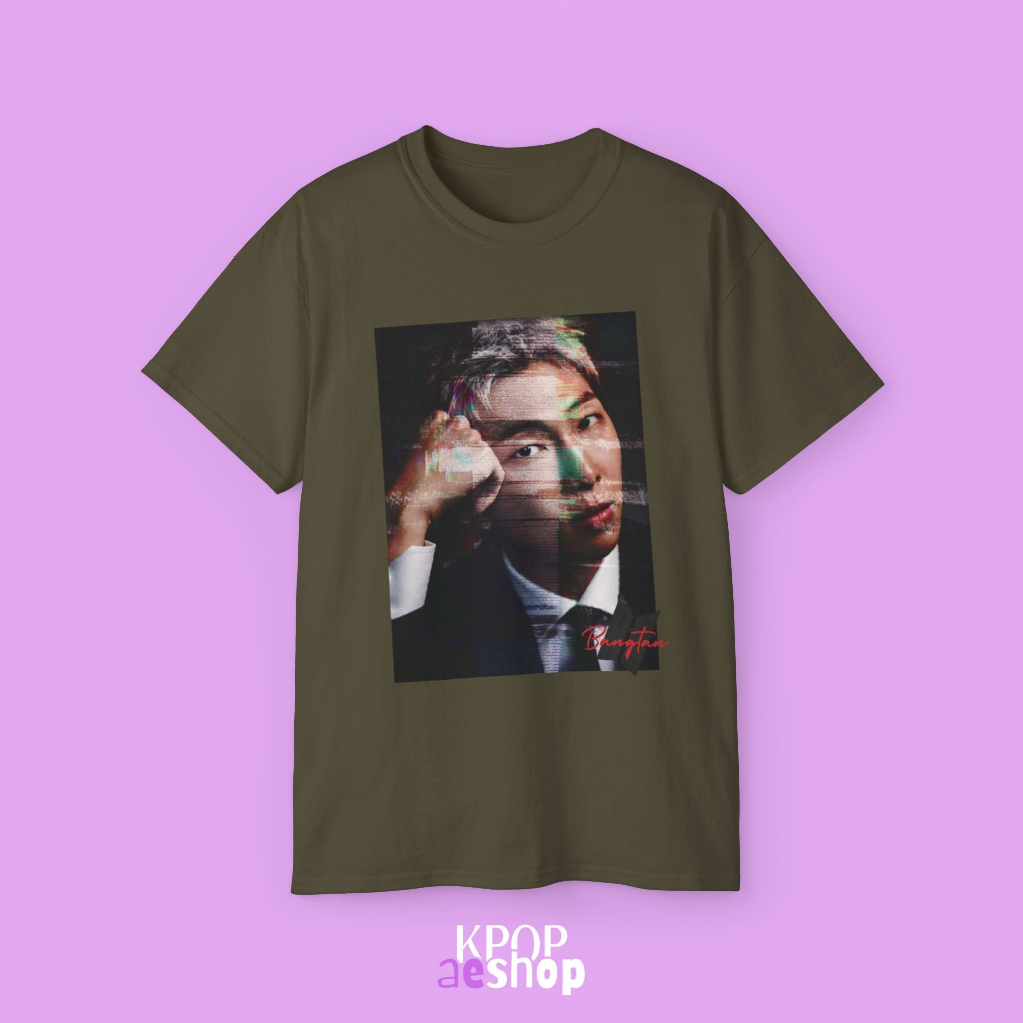 RM - Nam Joon Kim Tee Bias BTS | Unisex Cotton T-Shirt