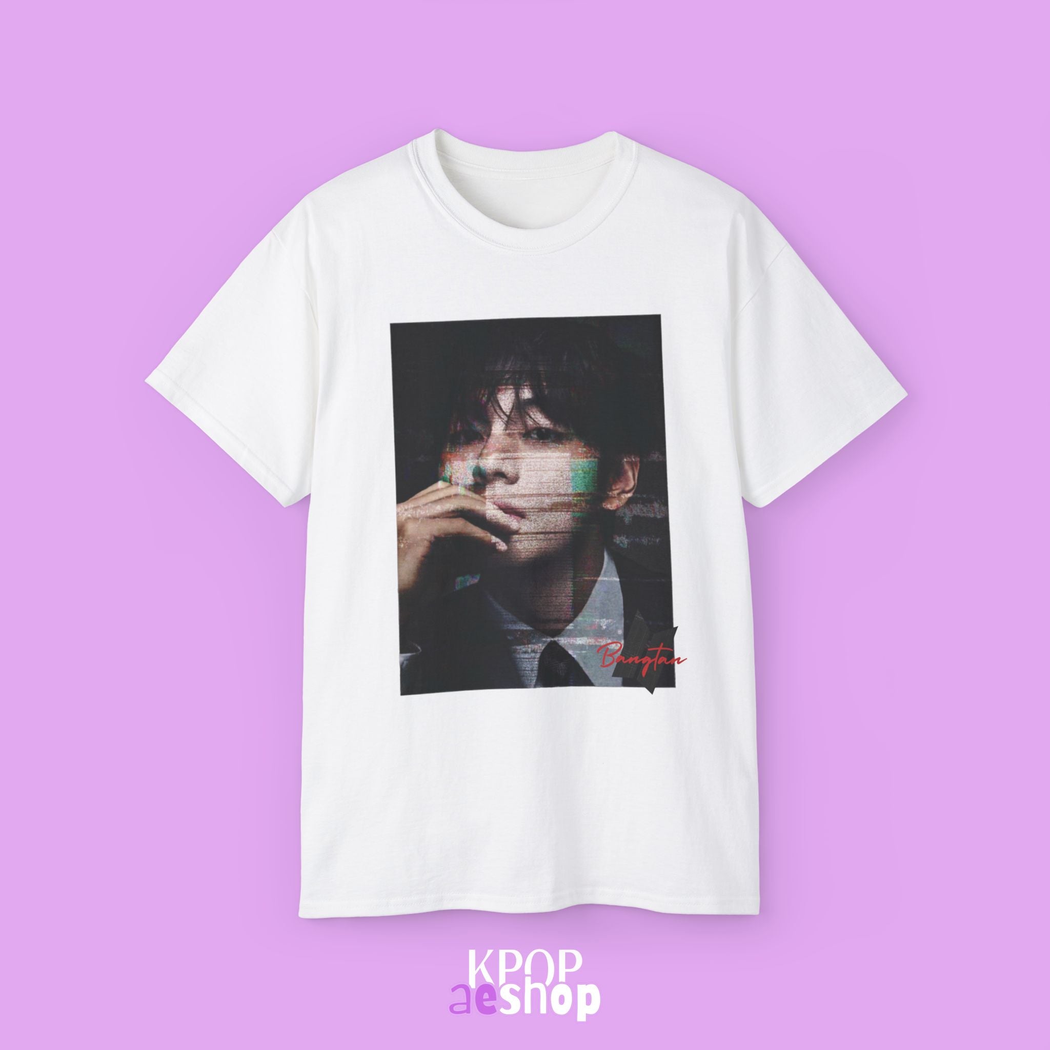V Taehyung Kim Tee Bias BTS | Unisex Cotton T-Shirt