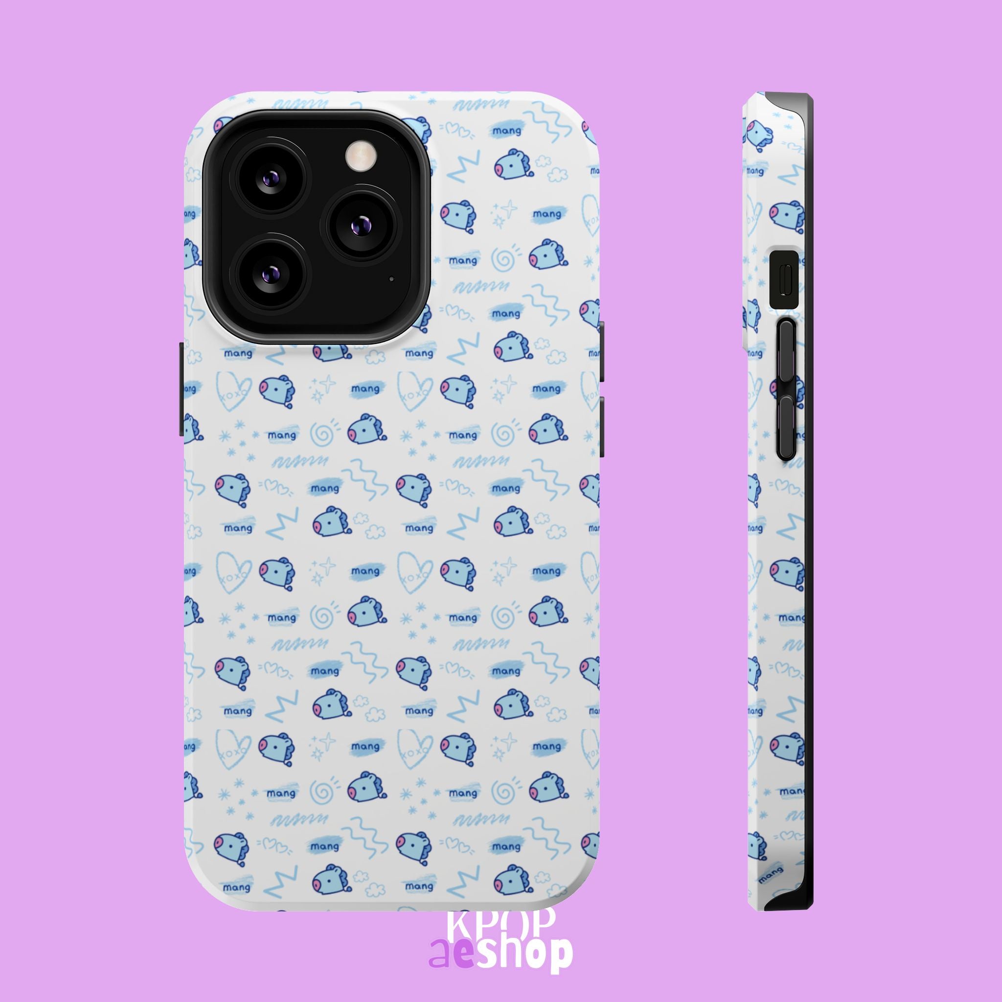 Mang | Cute K-Pop Aesthetic Magnetic Impact-Resistant Phone Case