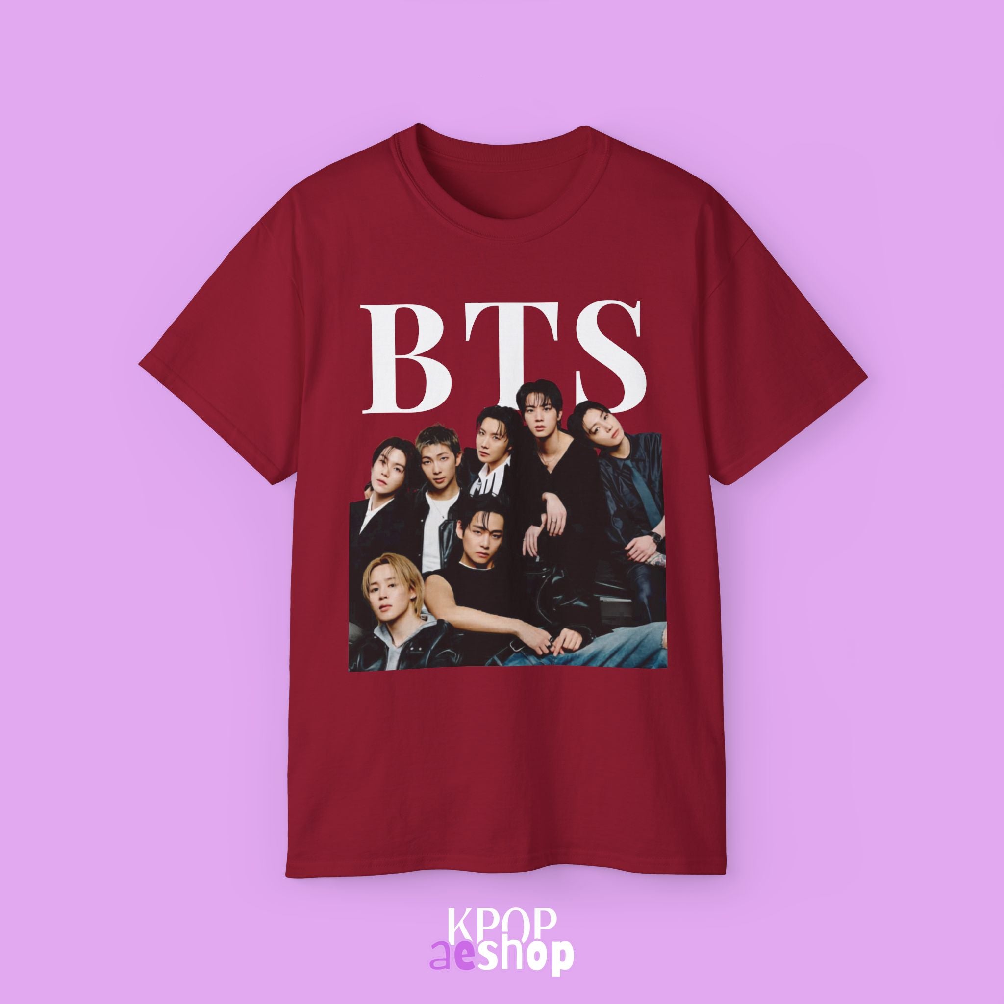 BTS Bangtan Sonyeondan | Unisex Cotton Shirt