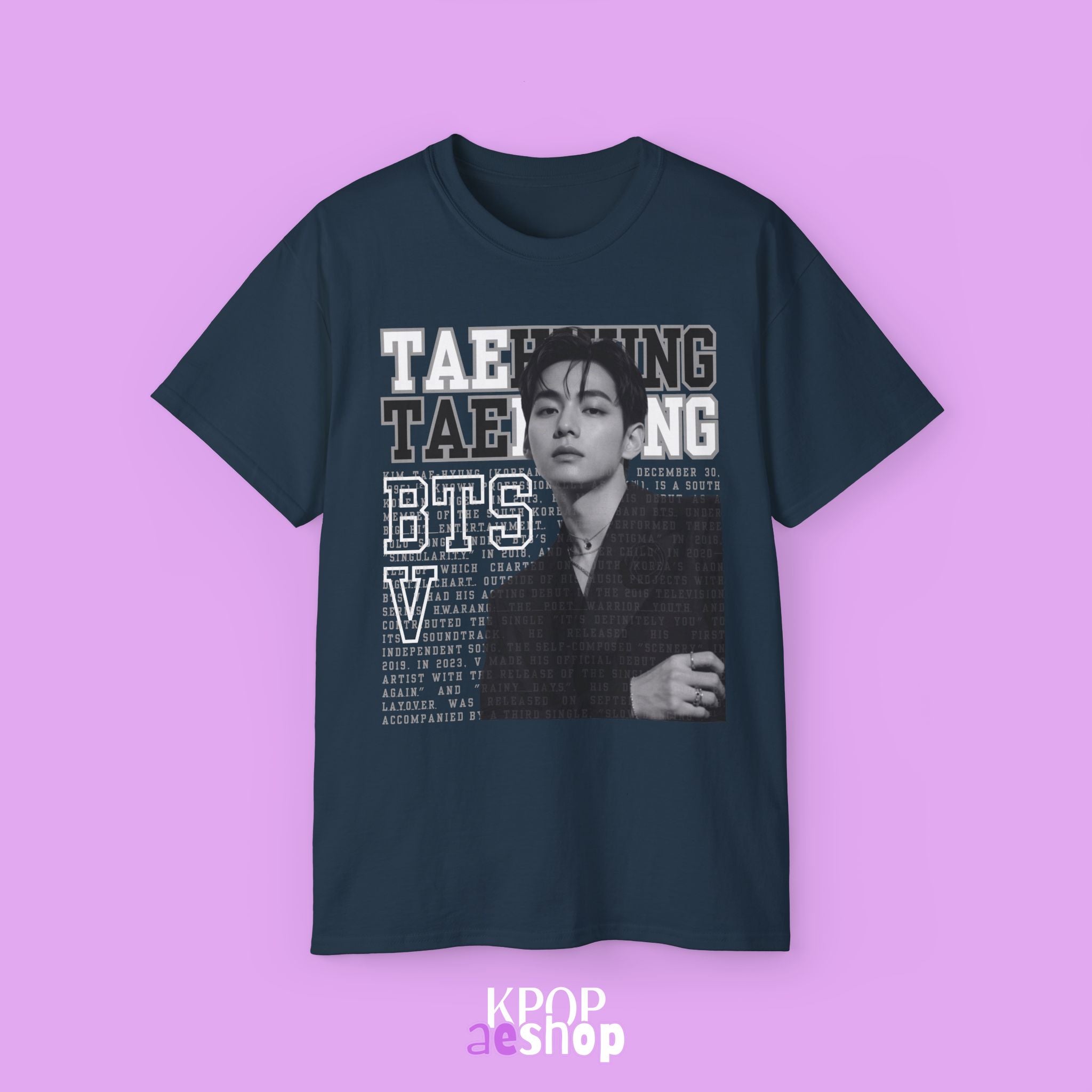 Taehyung BTS V | Unisex Cotton T-Shirt