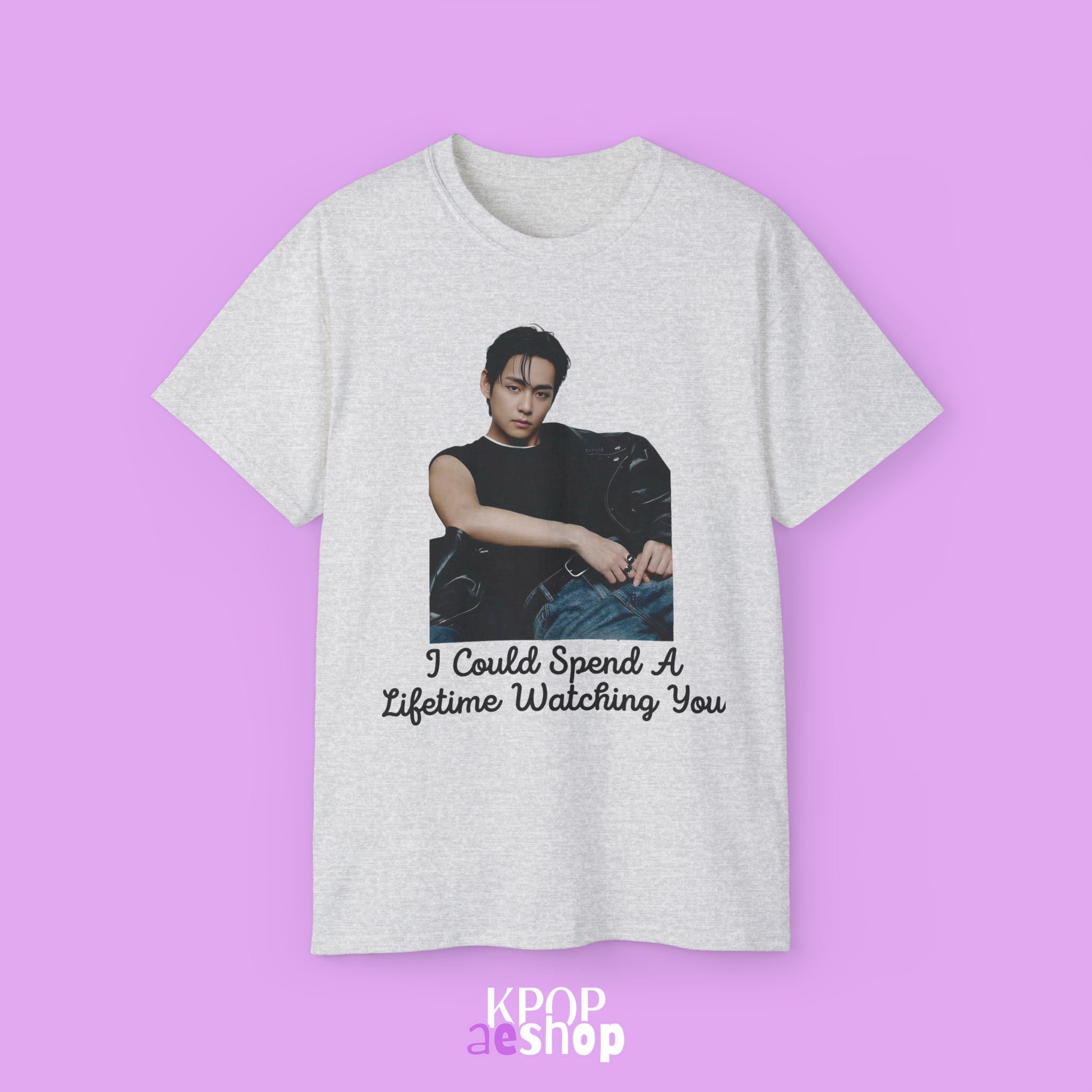 V Taeyung BTS | Unisex Cotton Shirt