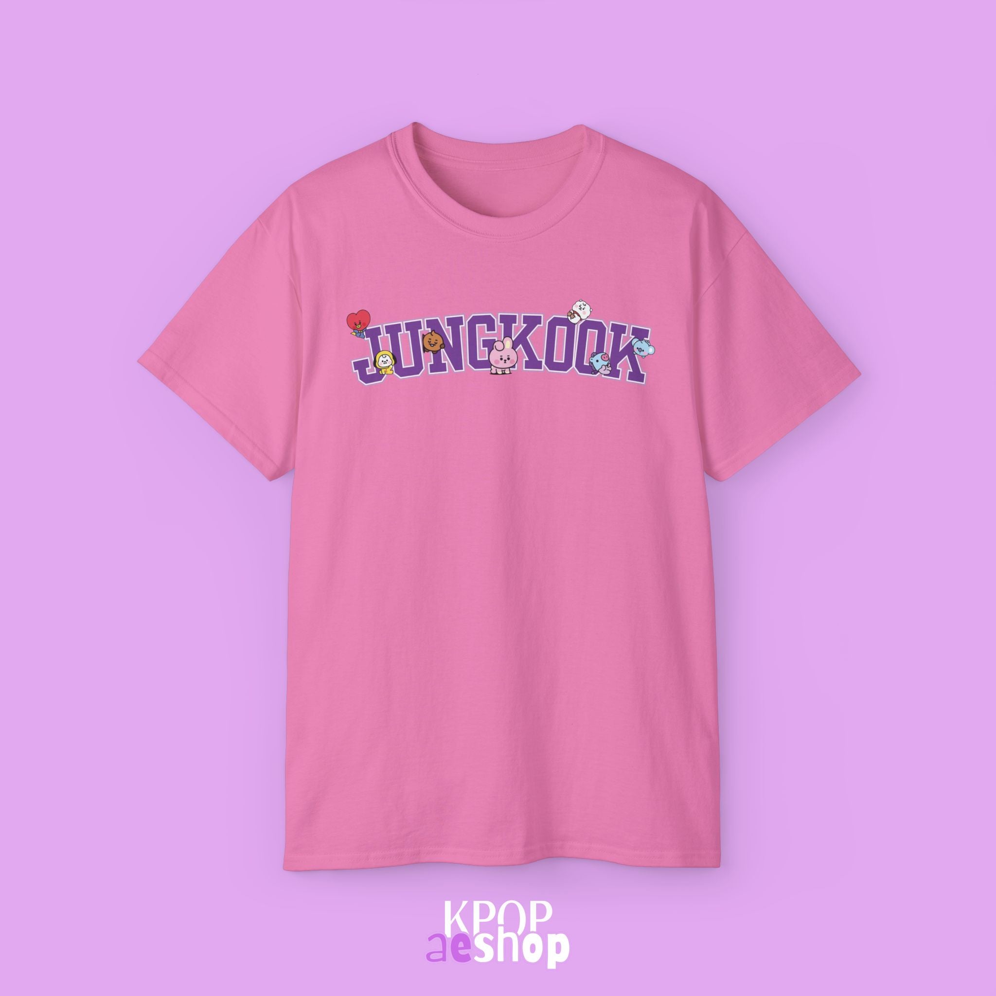 Jungkook BTS Print | Unisex Cotton T-Shirt